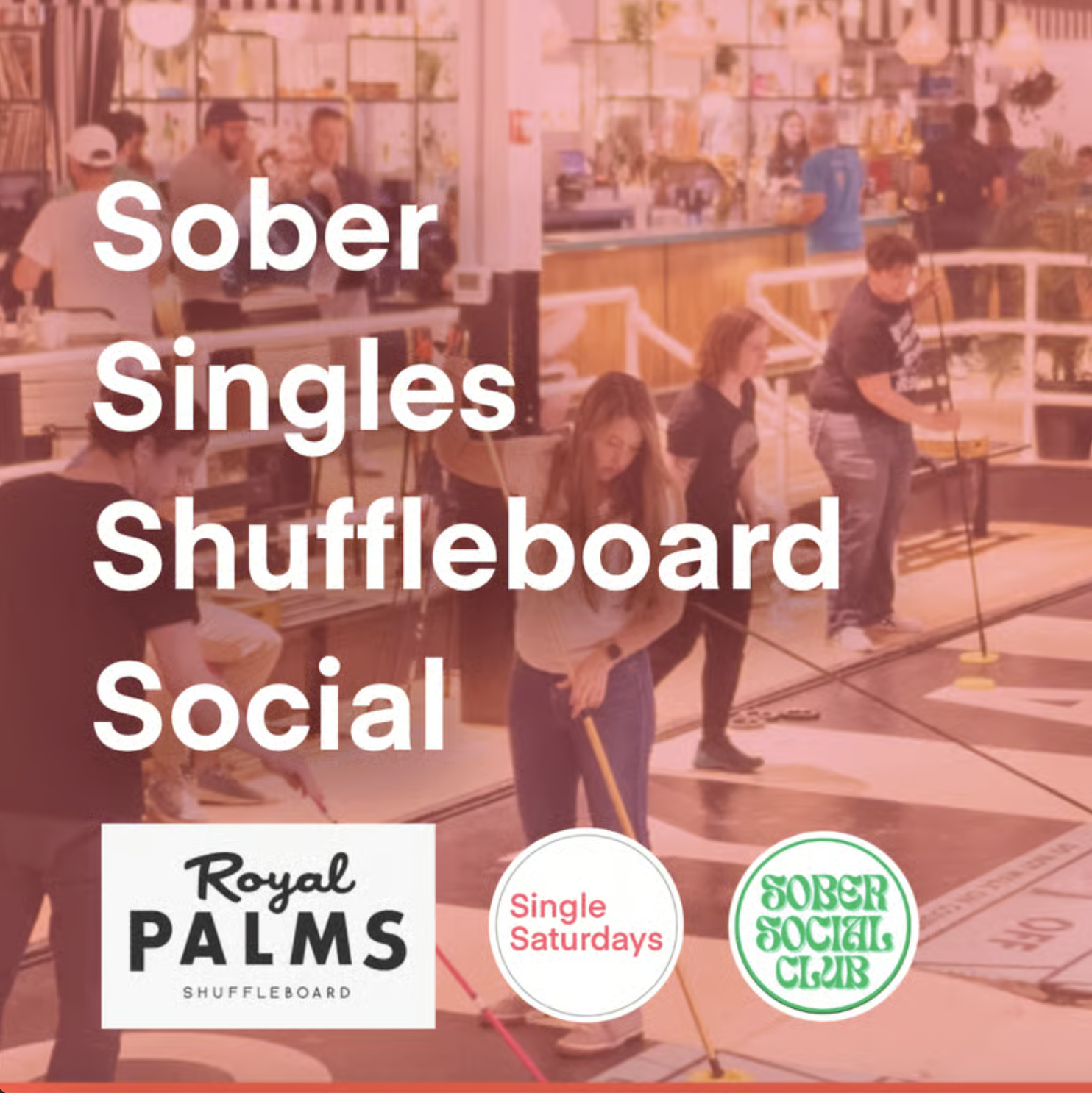 Sober Singles Shuffleboard Social
