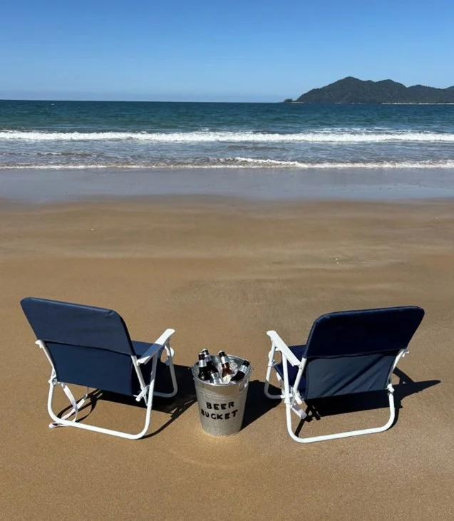 Beer Bucket on the beach