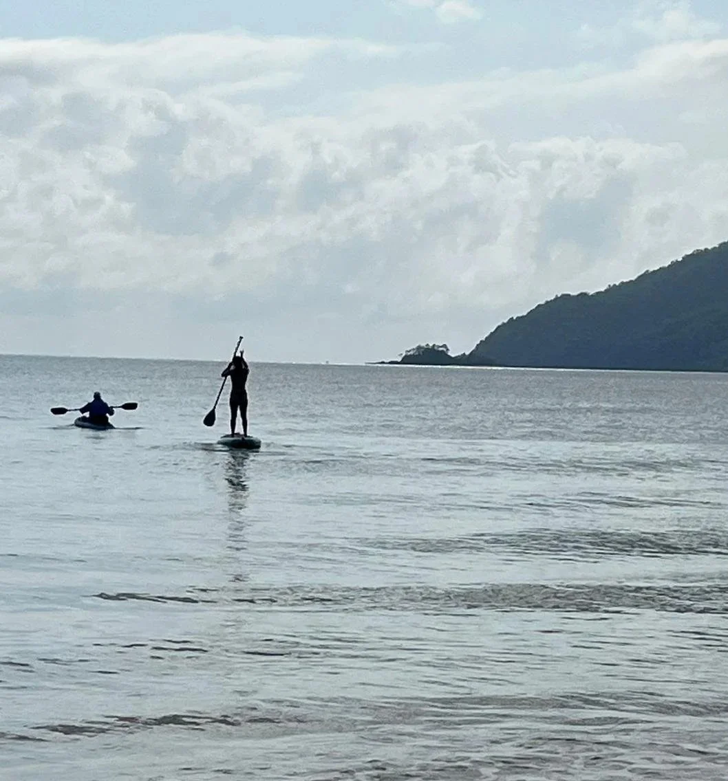 paddel board and kayak