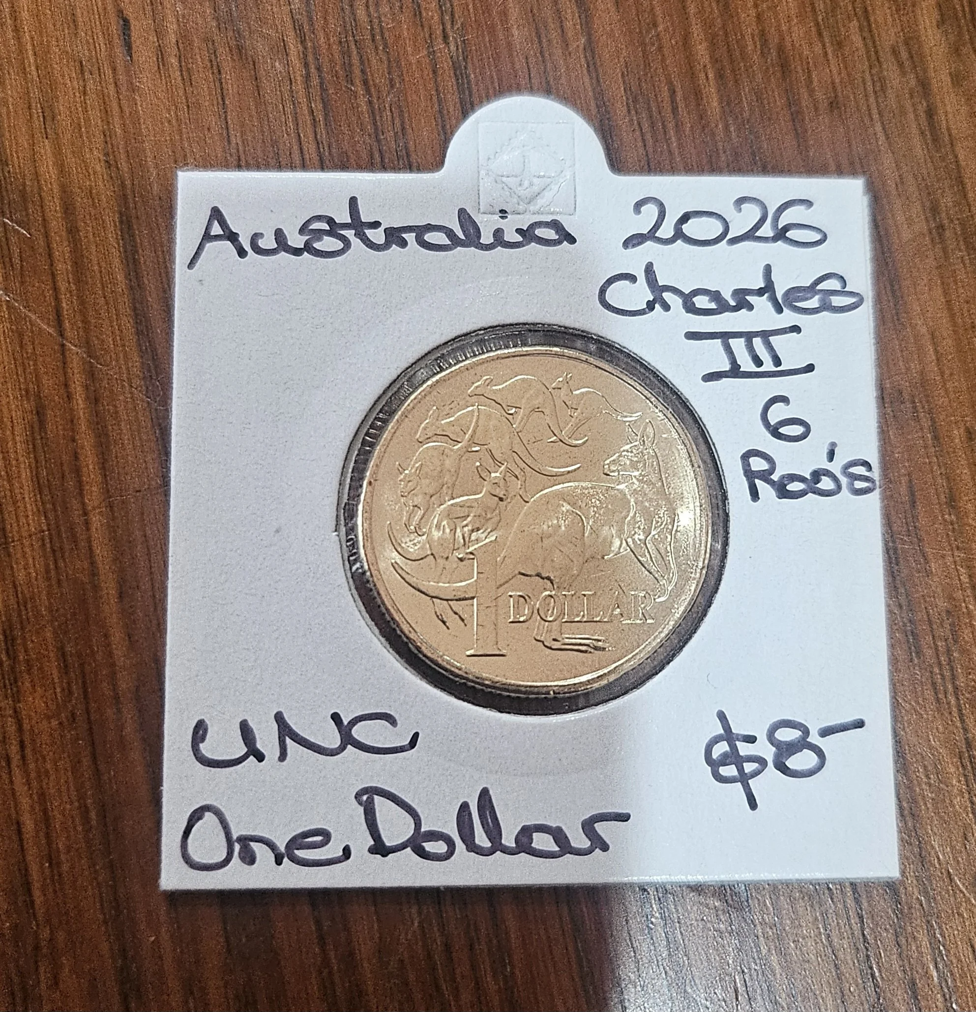 Australia 2026 Charles III One Dollar