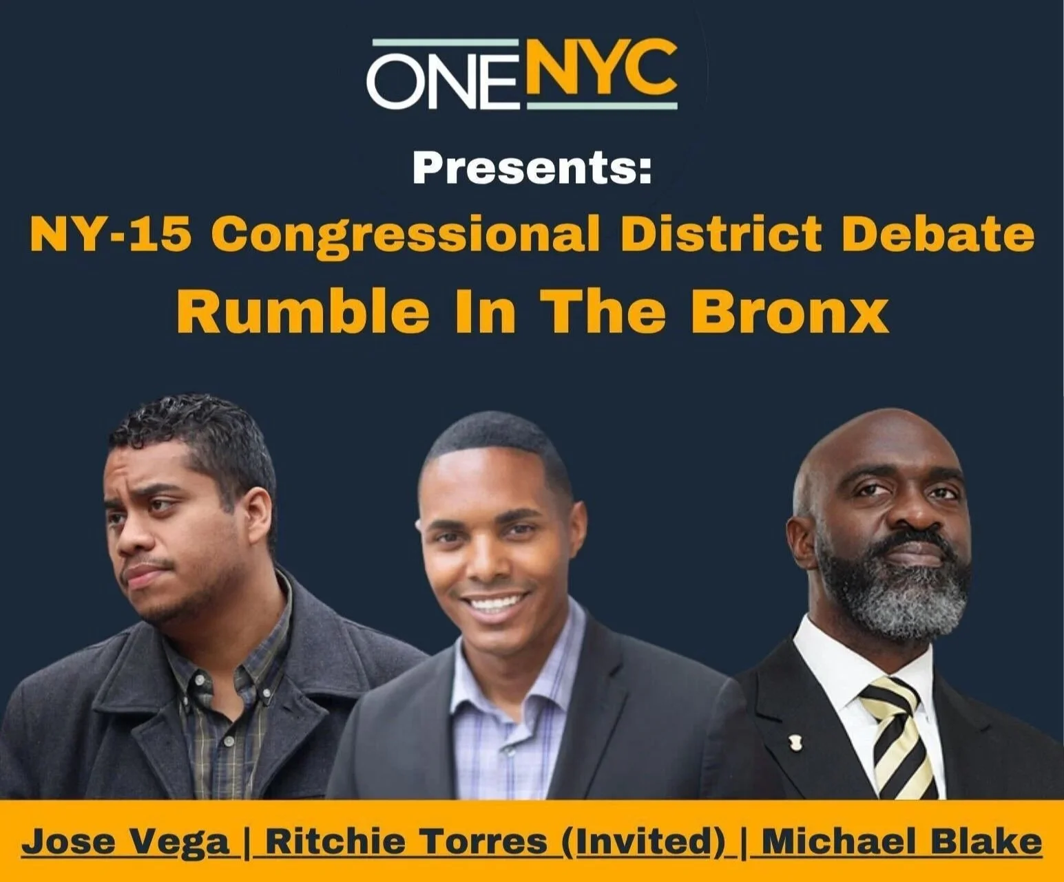 New York’s 15th Congressional District Debate OneNYC Action
