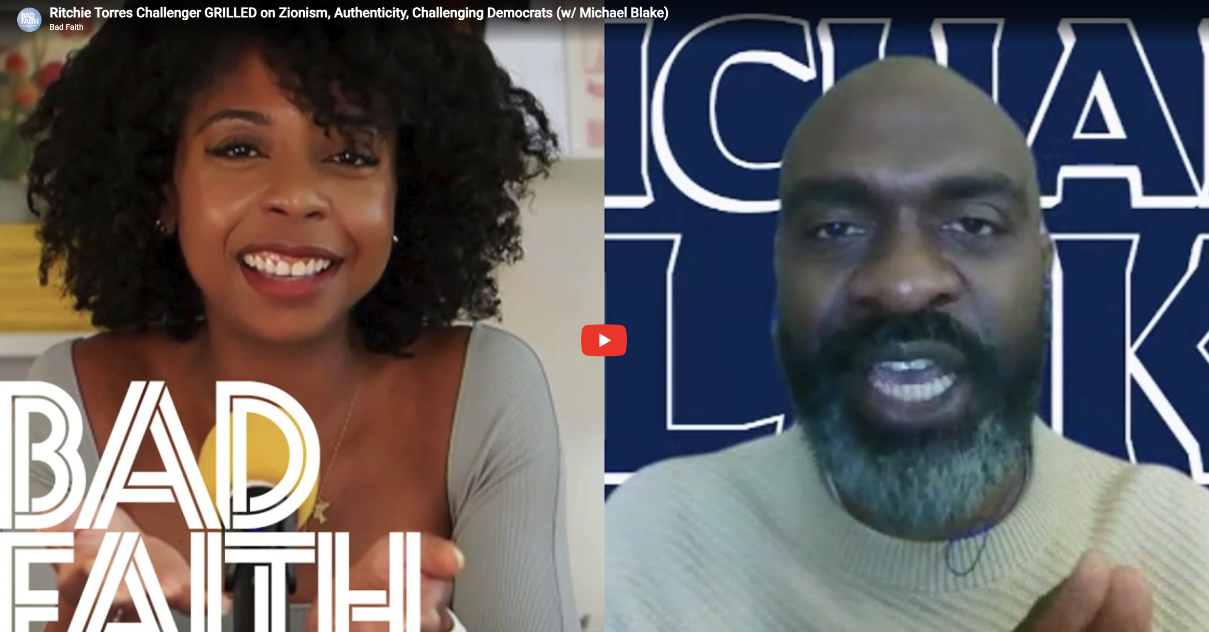 Ritchie Torres Challenger GRILLED on Zionism, Authenticity, Challenging Democrats w/ Michael Blake
