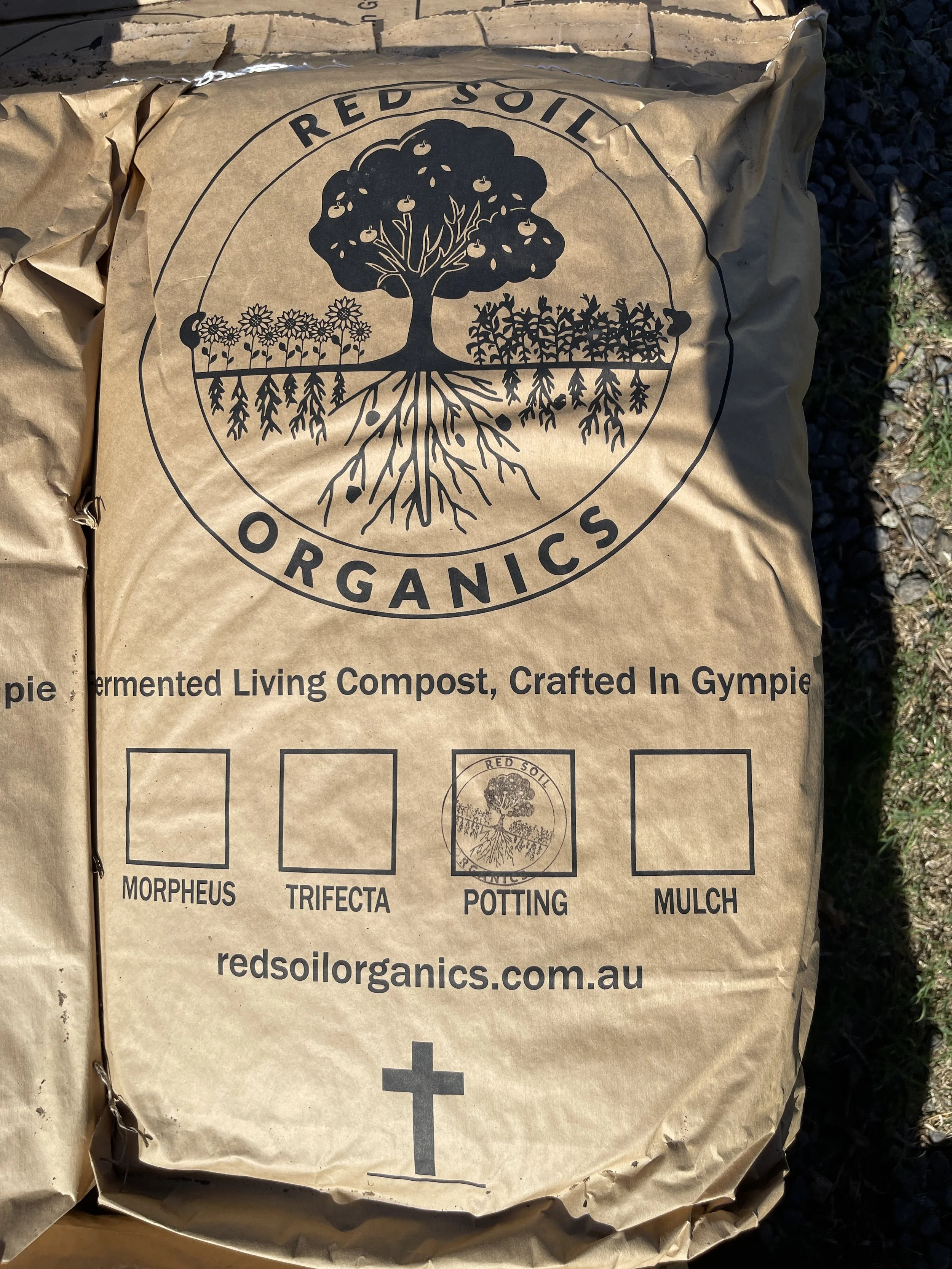 Red Soil Organics Potting Mix - 25L Bags