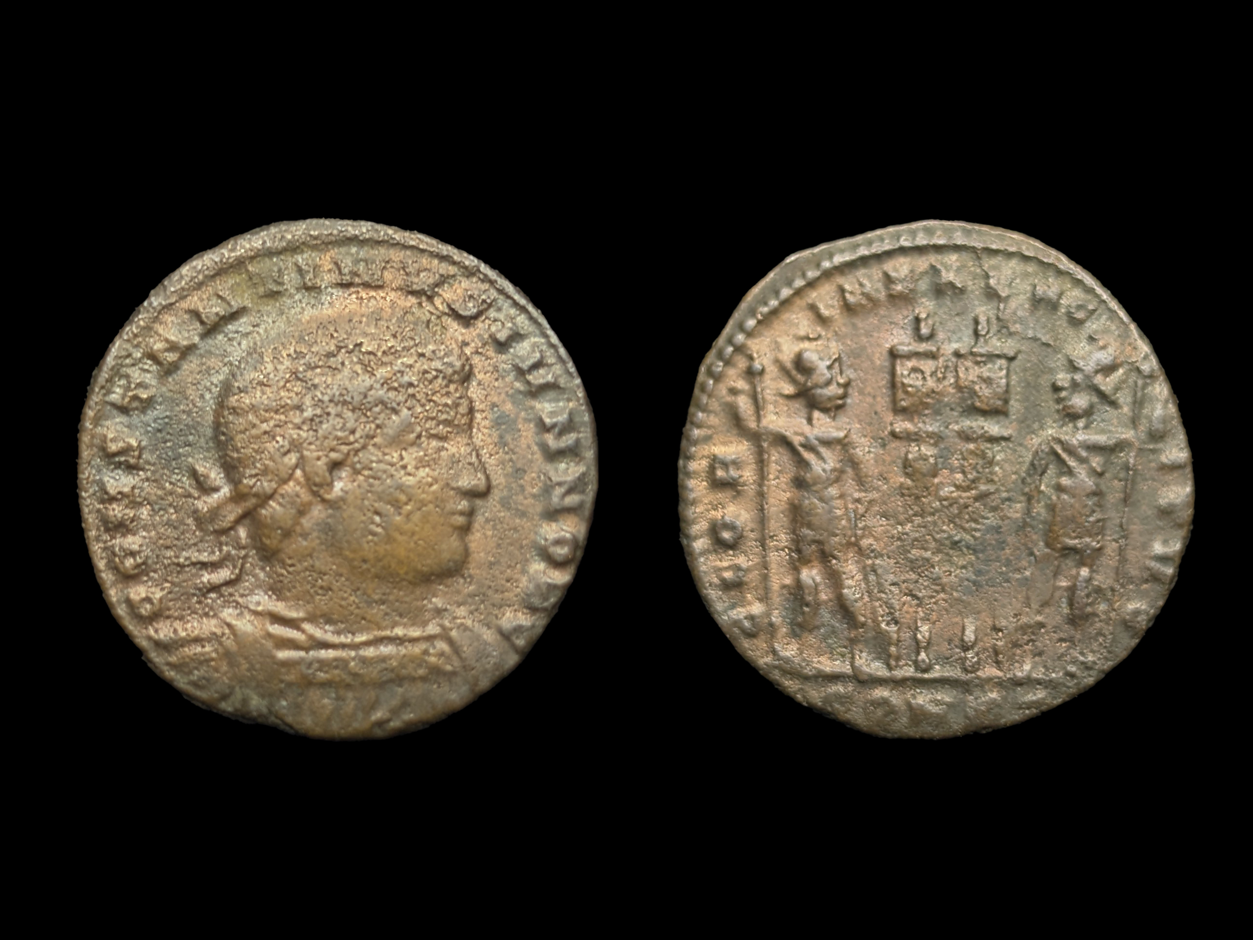 Constantine II as Caesar AE3 Constantinople mm. CONSΓ c.330-33 AD - VF