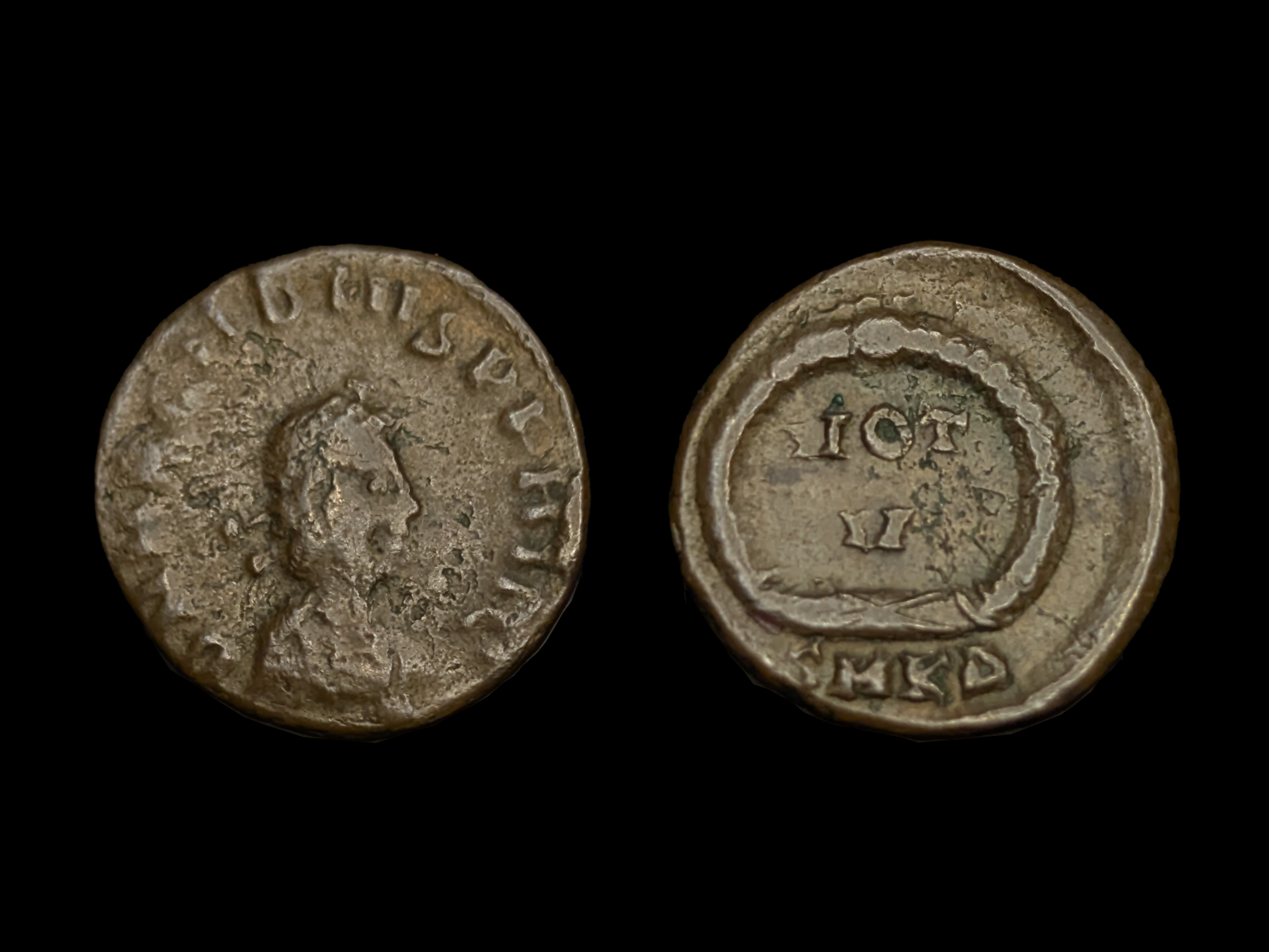 Arcadius AE4 Cyzicus VOT V mm. SMKΔ 383-408 AD - gF