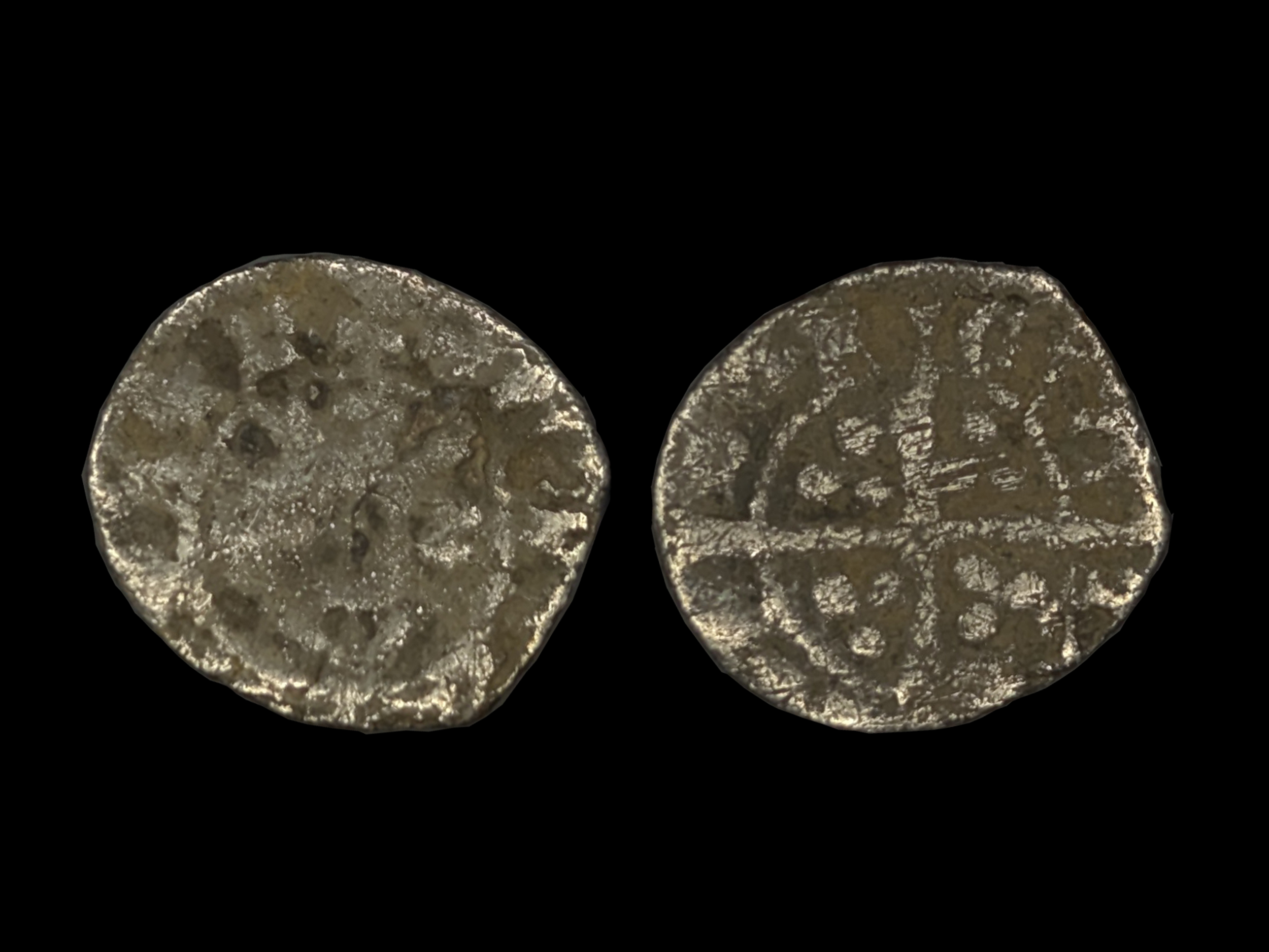 Edward I/II Silver Farthing Type 10/11/13 1279-1327 - aVG