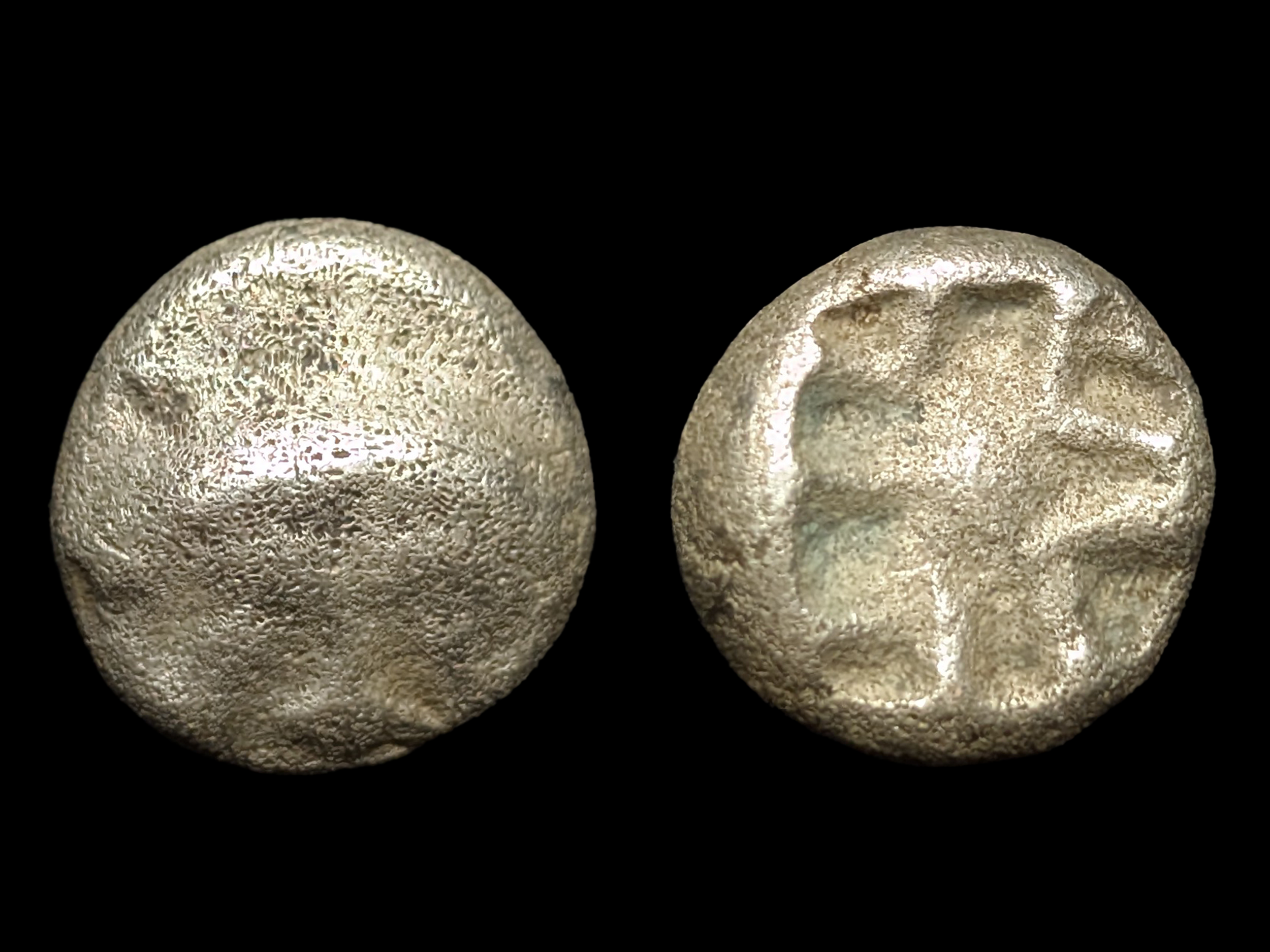 Ancient Greek Mysia Parion AR Drachm 550-520 BC - VG