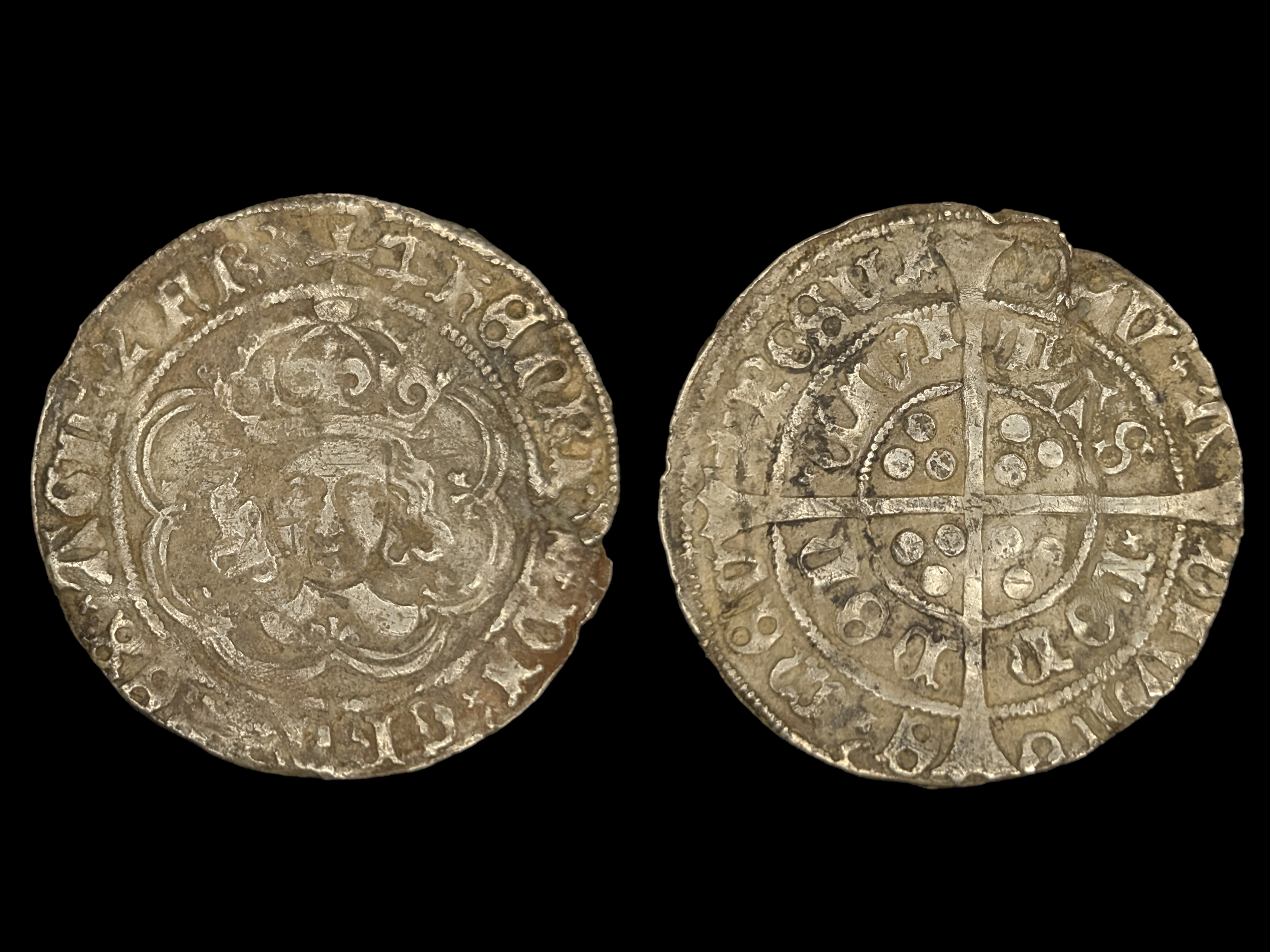 Henry VII Groat Type IIId London 1499-1502 - gF - SCARCE RULER & TYPE