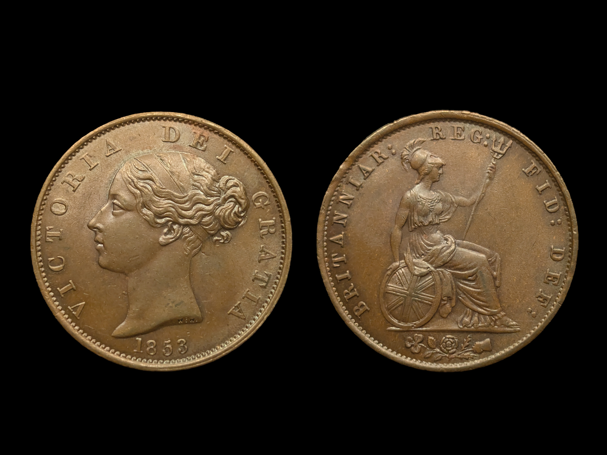 Victoria Halfpenny United Kingdom 1853 - gEF