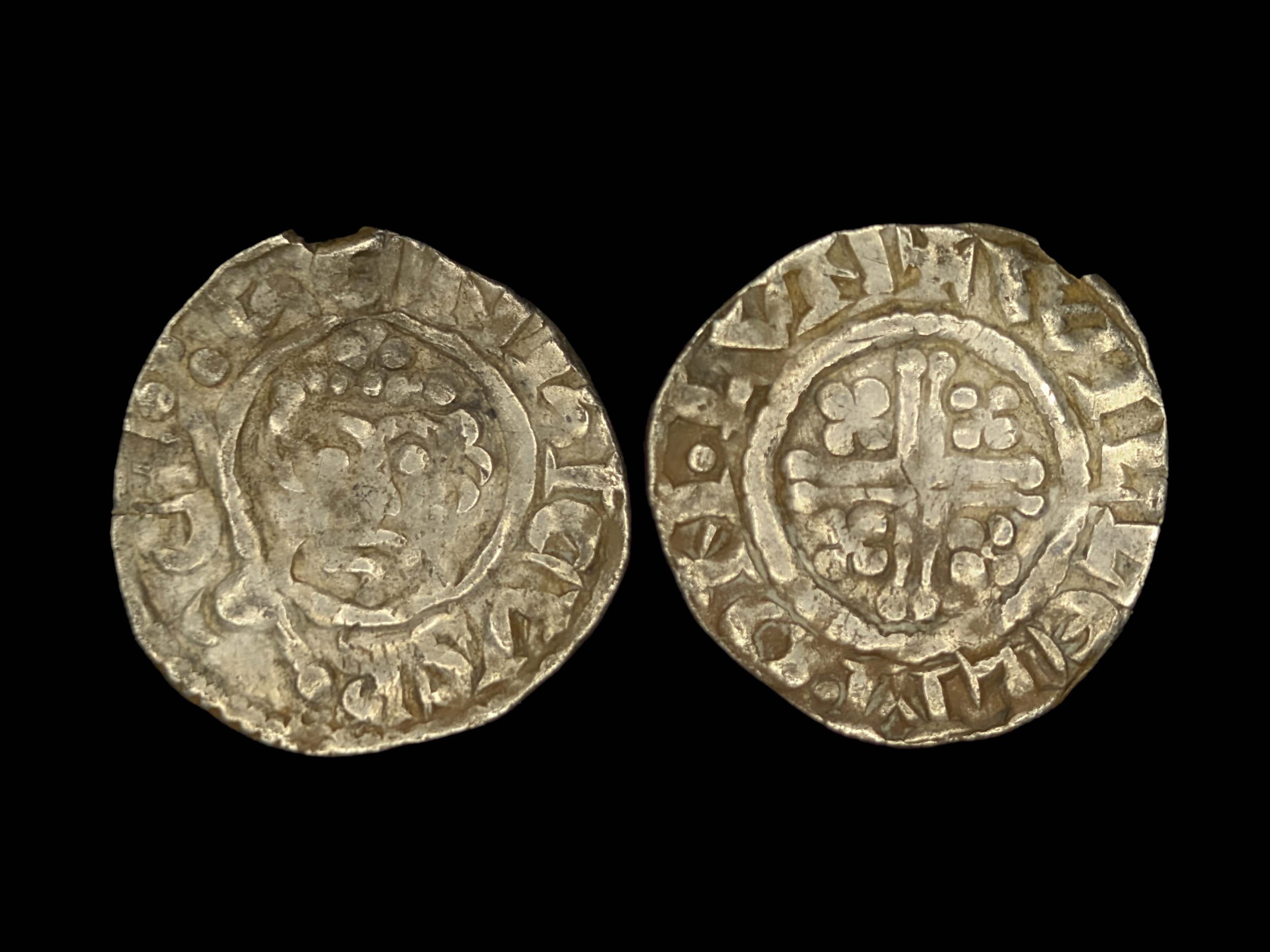 Richard I Silver Penny 1189-1199 - aVF & Scarce