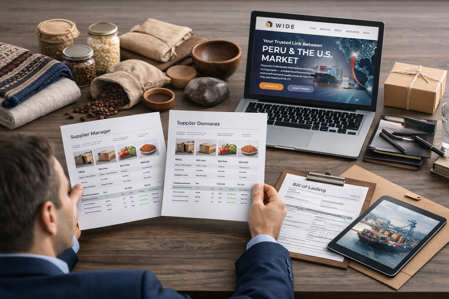 How to Compare Suppliers in Custom Sourcing from Peru Before Placing an Order