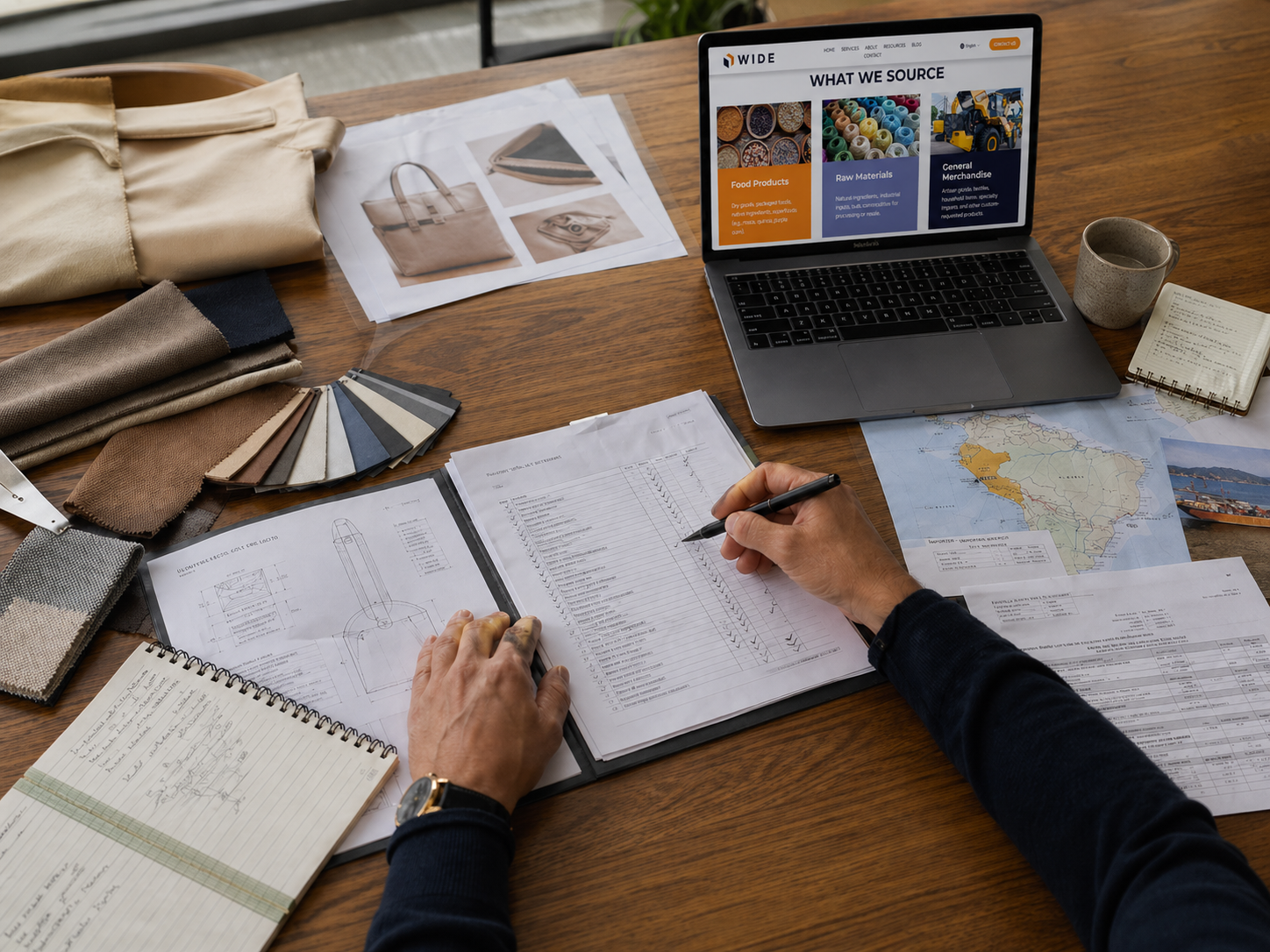 What Information Does WIDE Need to Start Custom Sourcing From Peru?