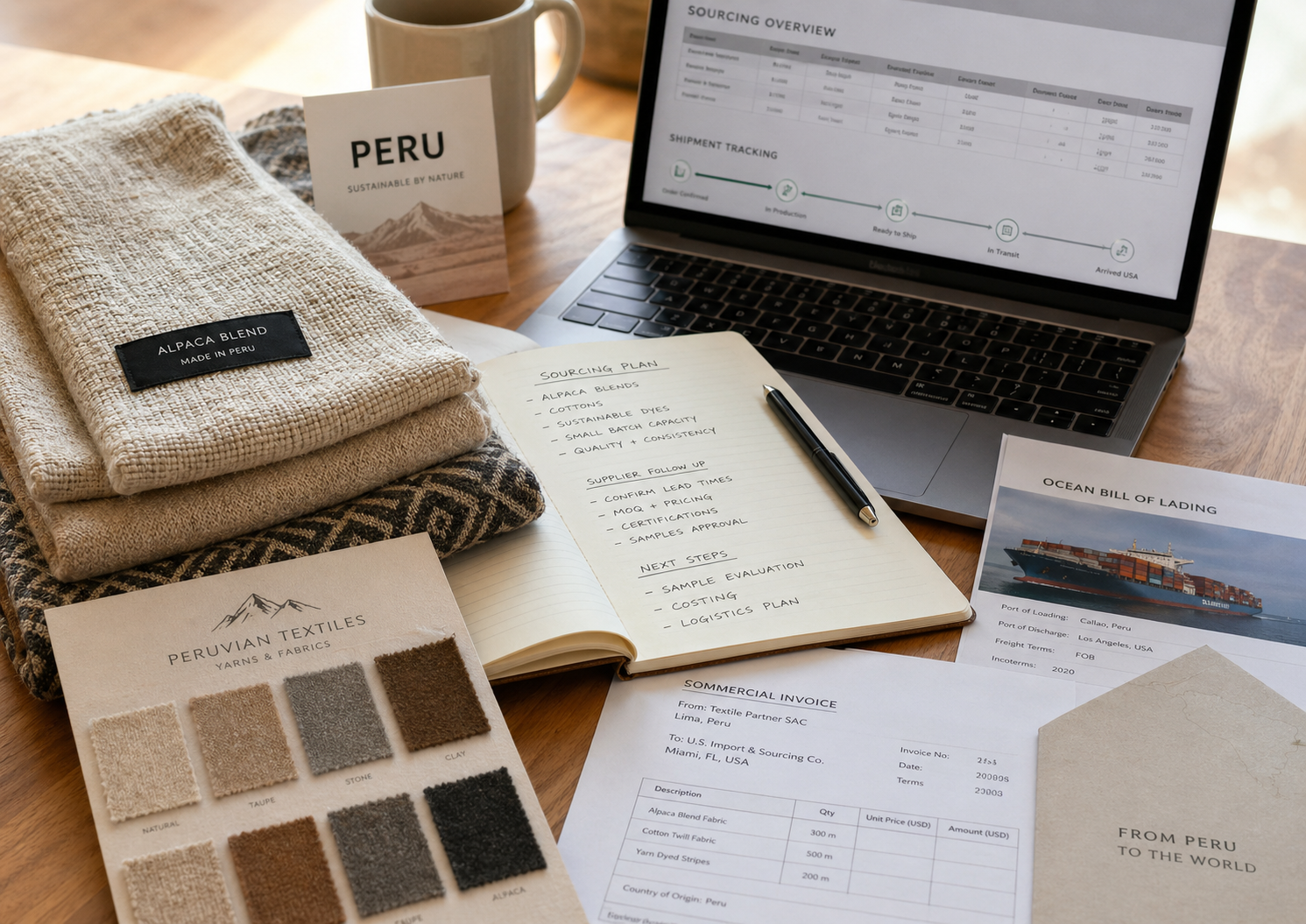 Sourcing Textiles From Peru: Key Steps Before Placing an Order