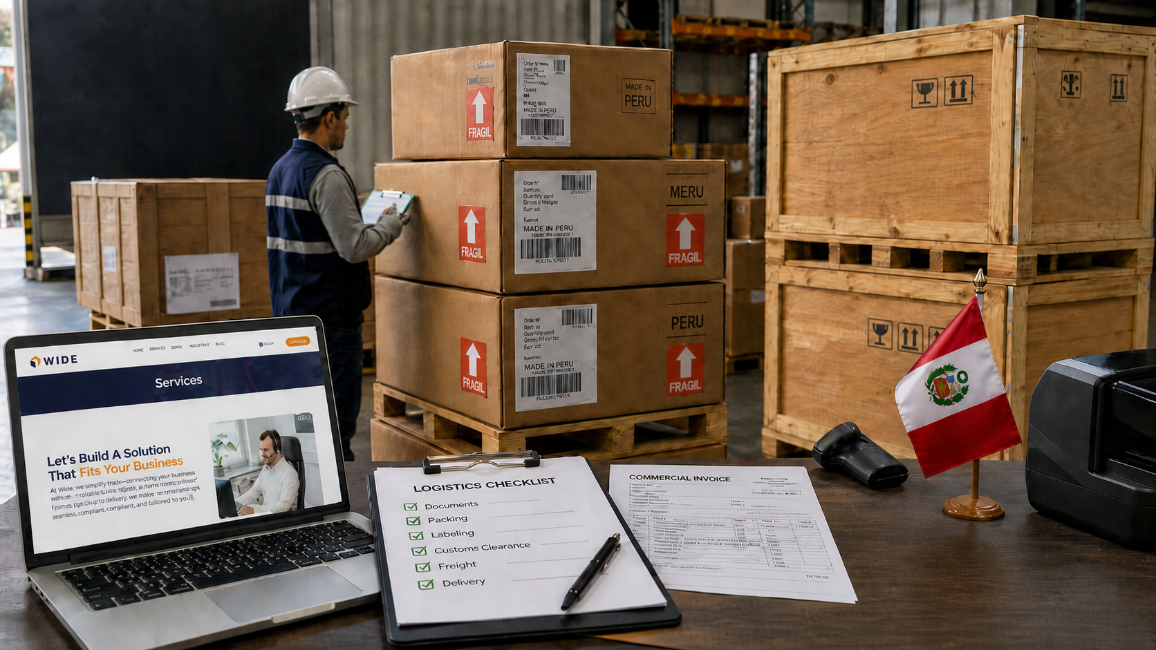 Shipping From Peru to the U.S.: What Details Should Businesses Organize Before Products Leave Peru?