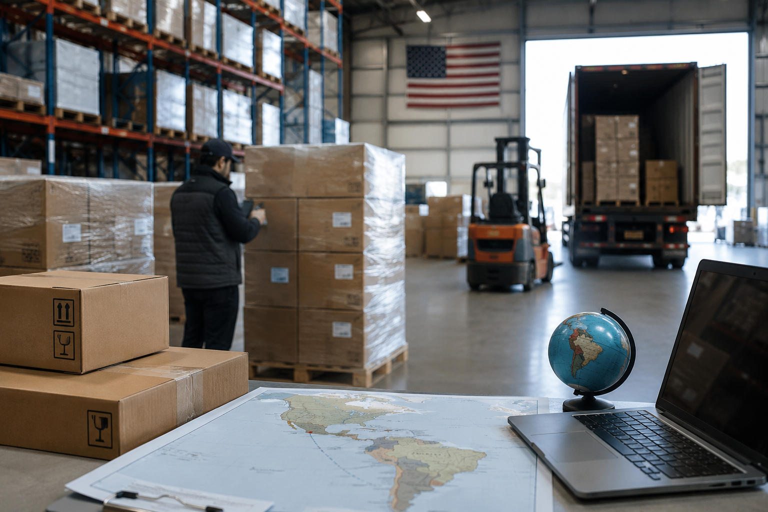 How Temporary Storage for Imported Goods Supports U.S. Distribution After Importing from Peru