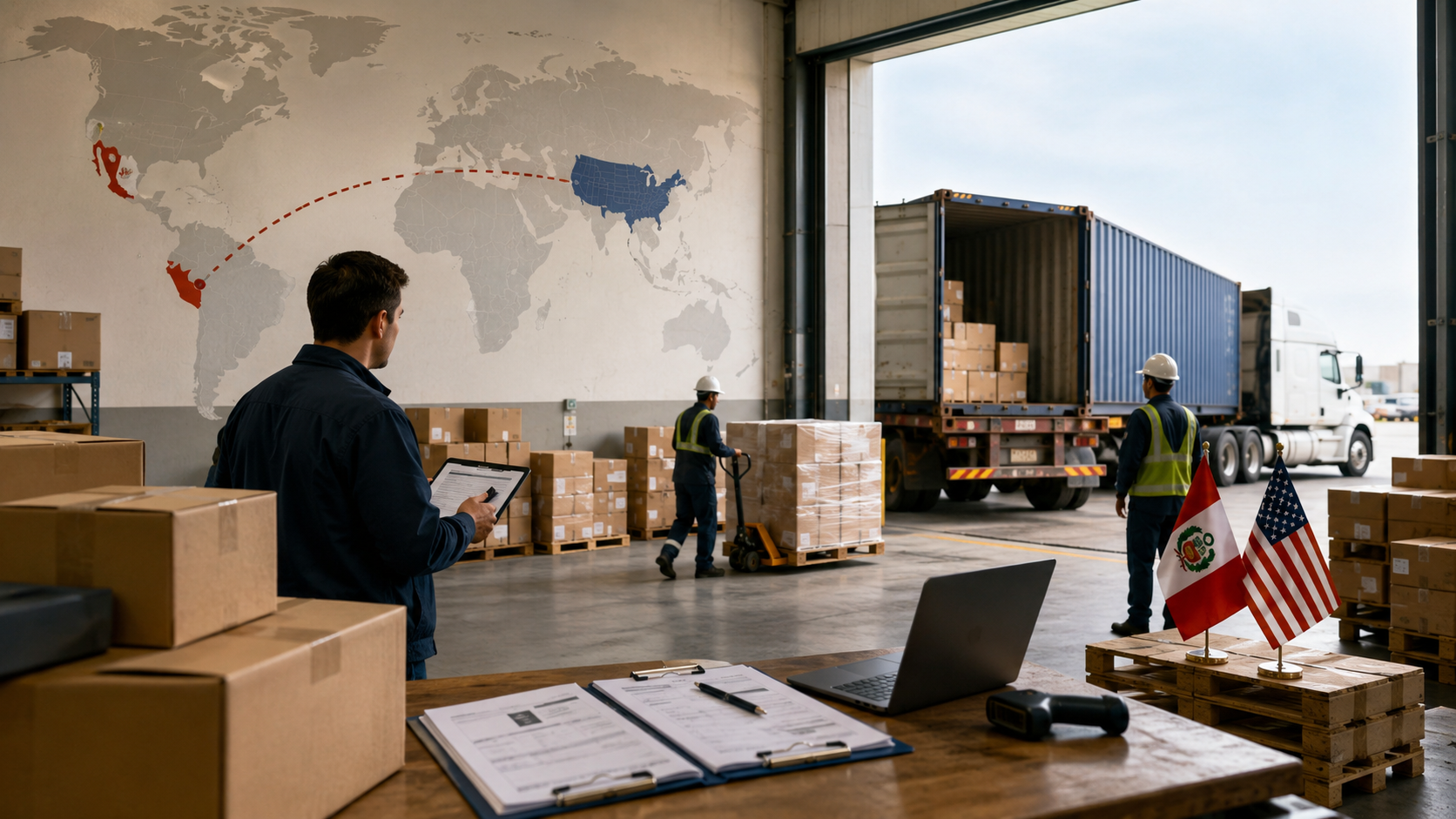 Port-to-Door Delivery From Peru to the U.S.: What Should Businesses Clarify Before Final Delivery?