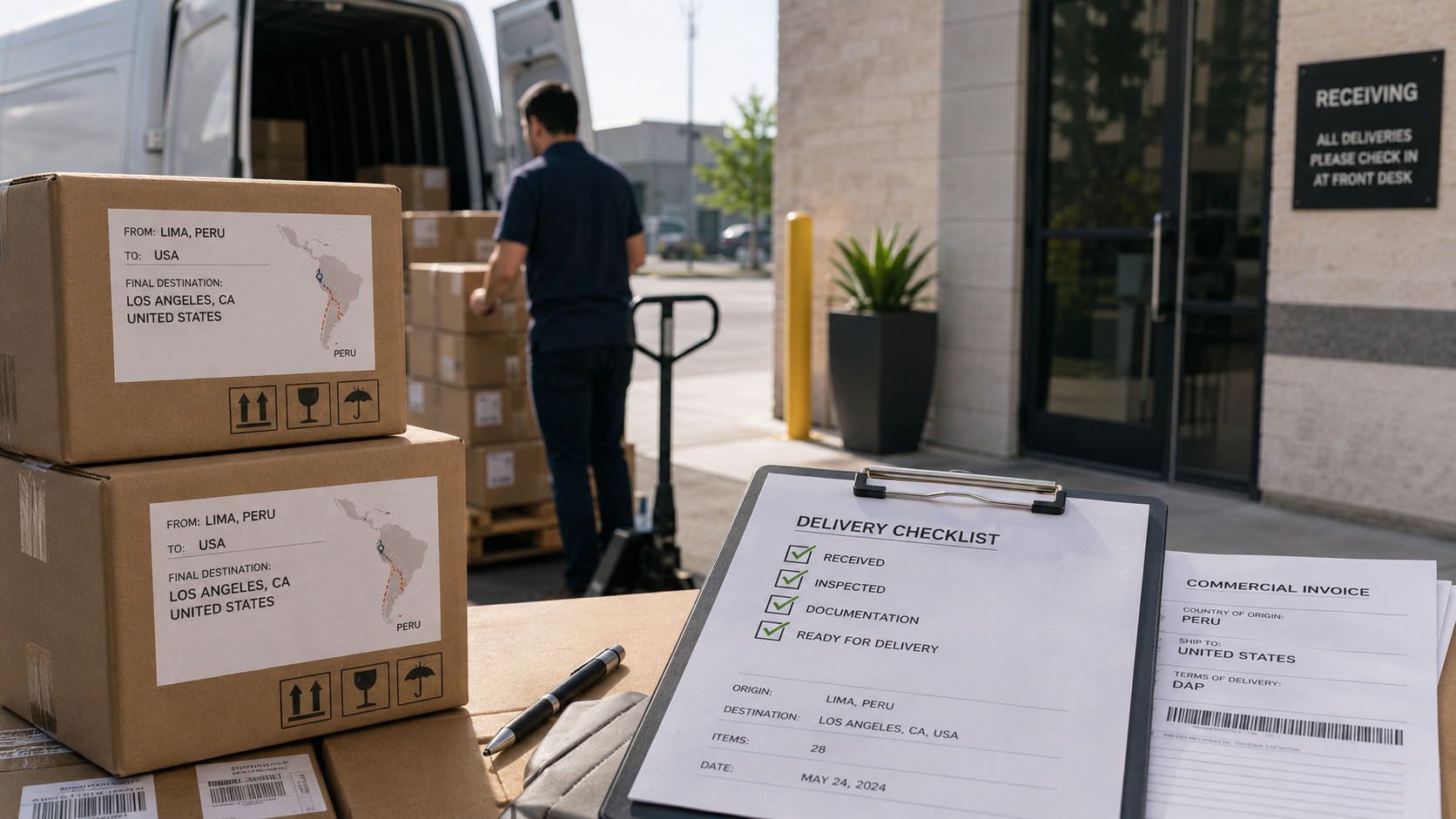 U.S. Distribution and Delivery: What Should Businesses Clarify When Imports Go to Their Own Location?