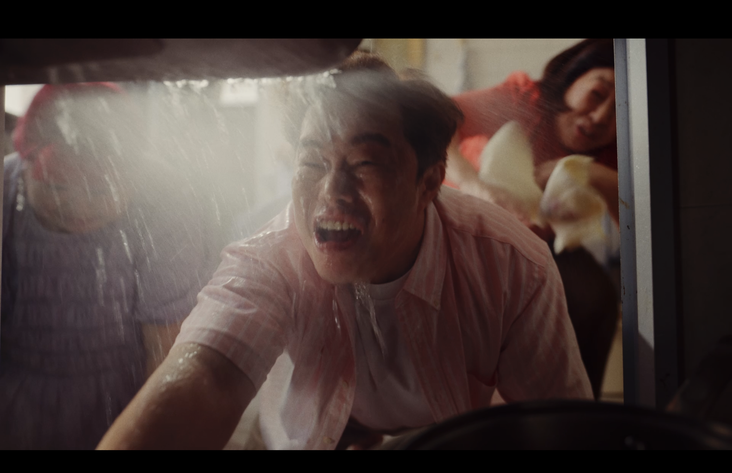 Film still from Burst of Luck