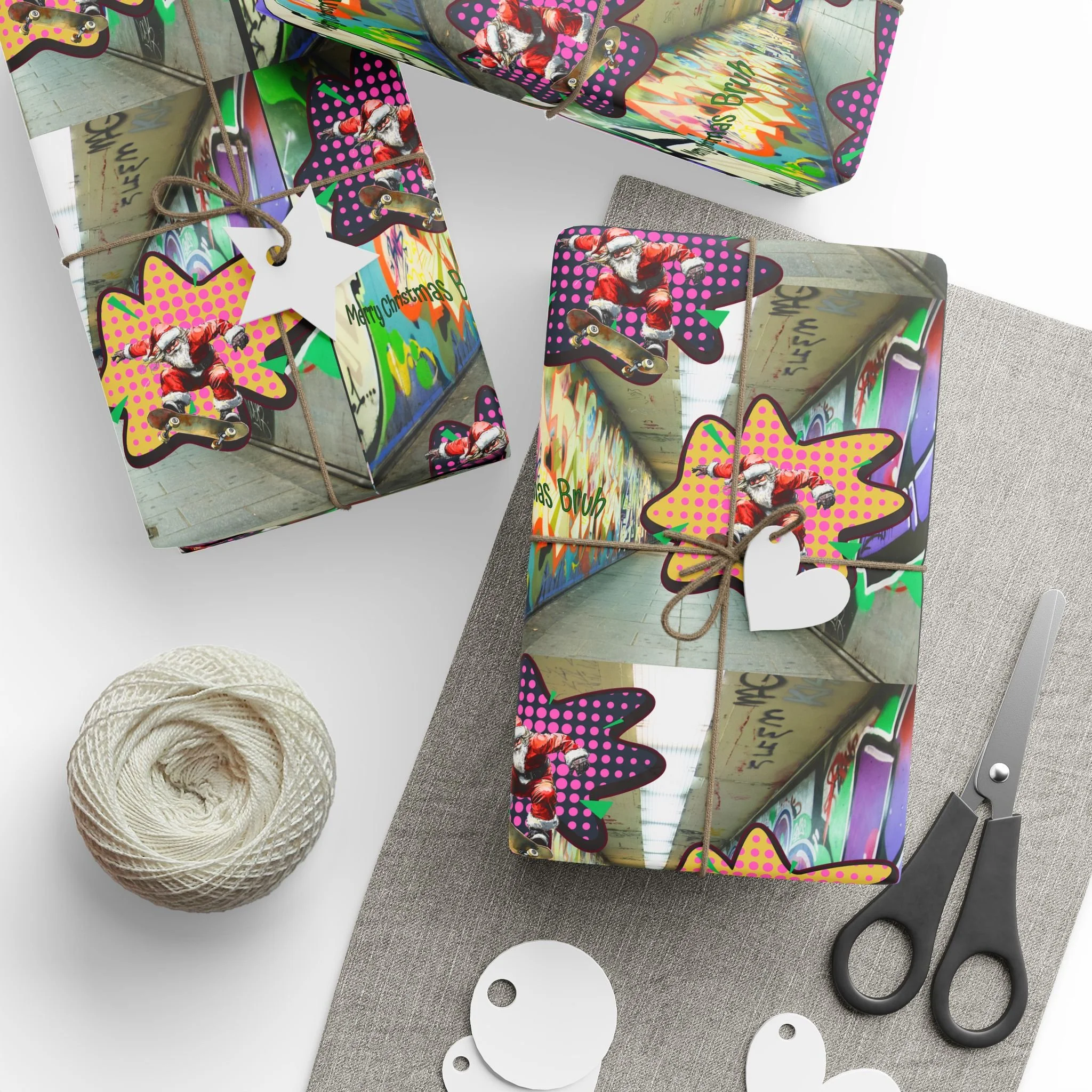 From the North Pole to the half-pipe -  Wrapping Paper