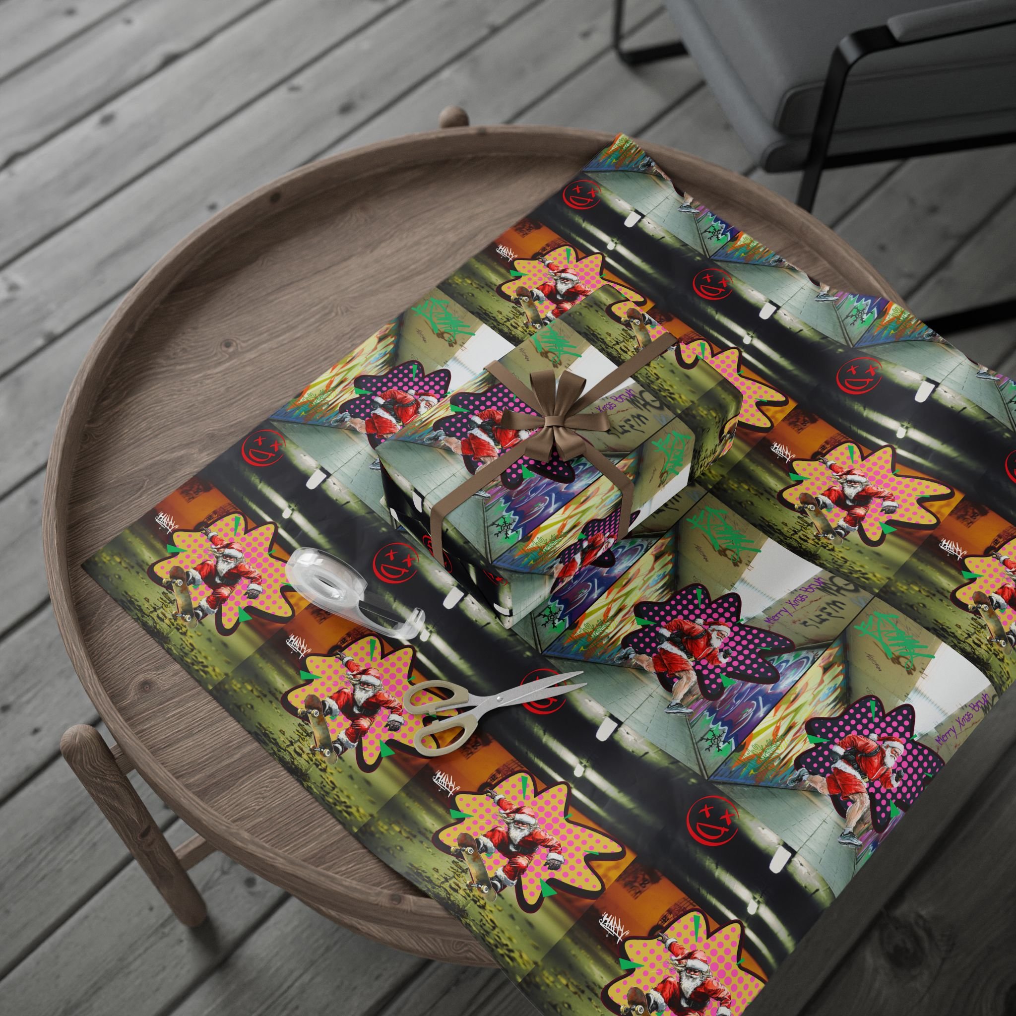 Shredding Santa — For the Too Cool for School Teen in your life.