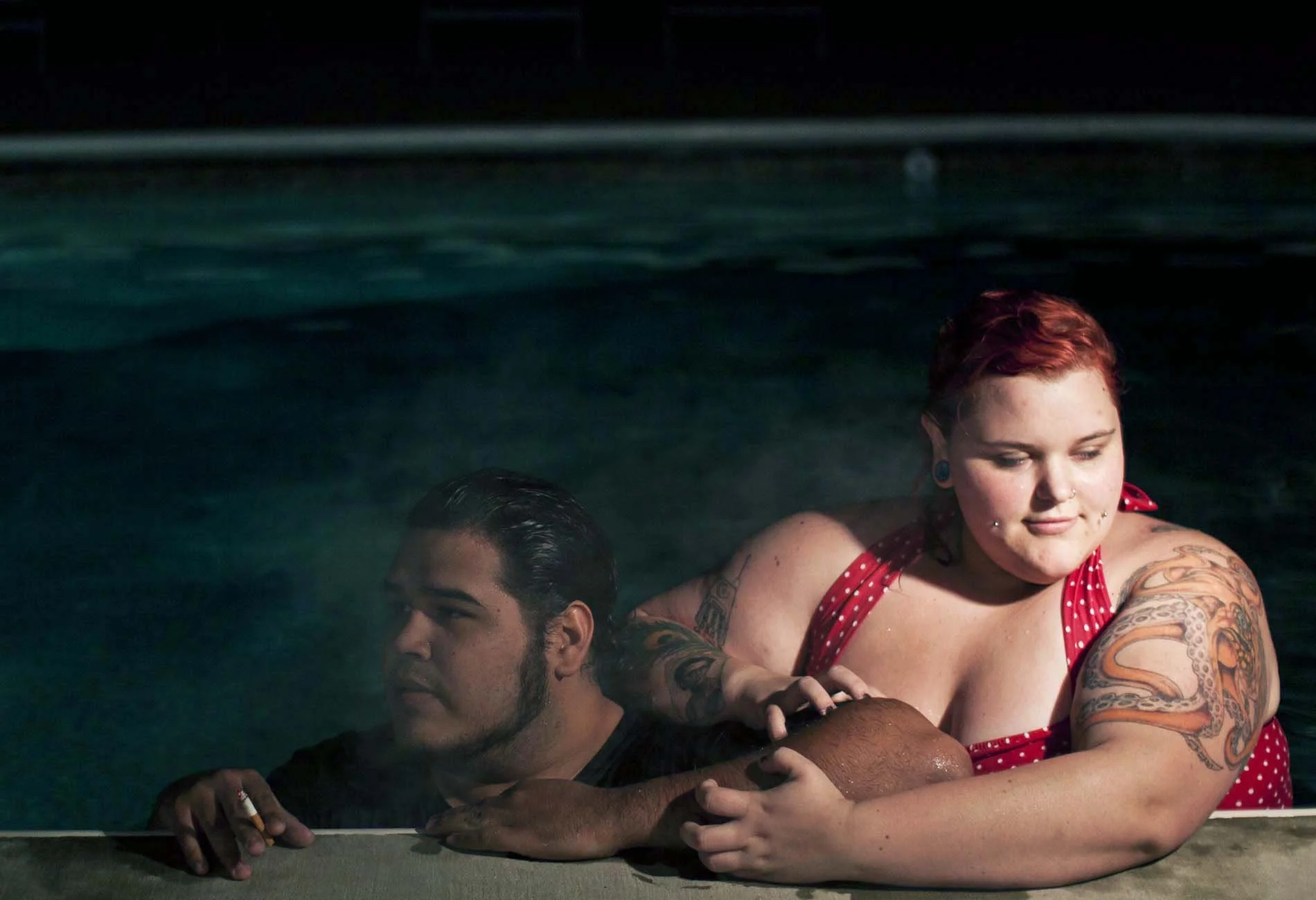 Crystal Foss self-portrait work made in Gulfport, MS.