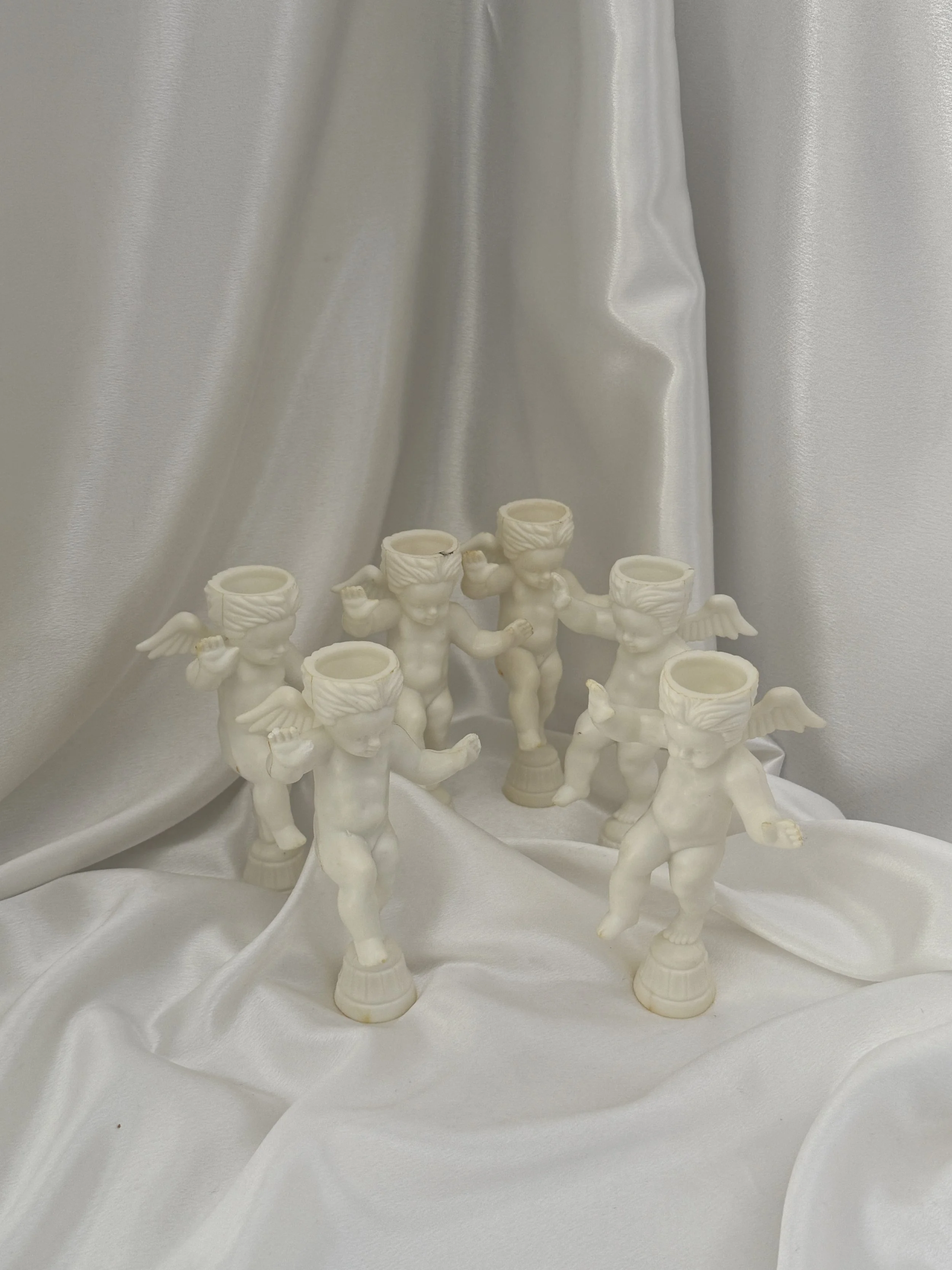 Vintage Cupid Pillars