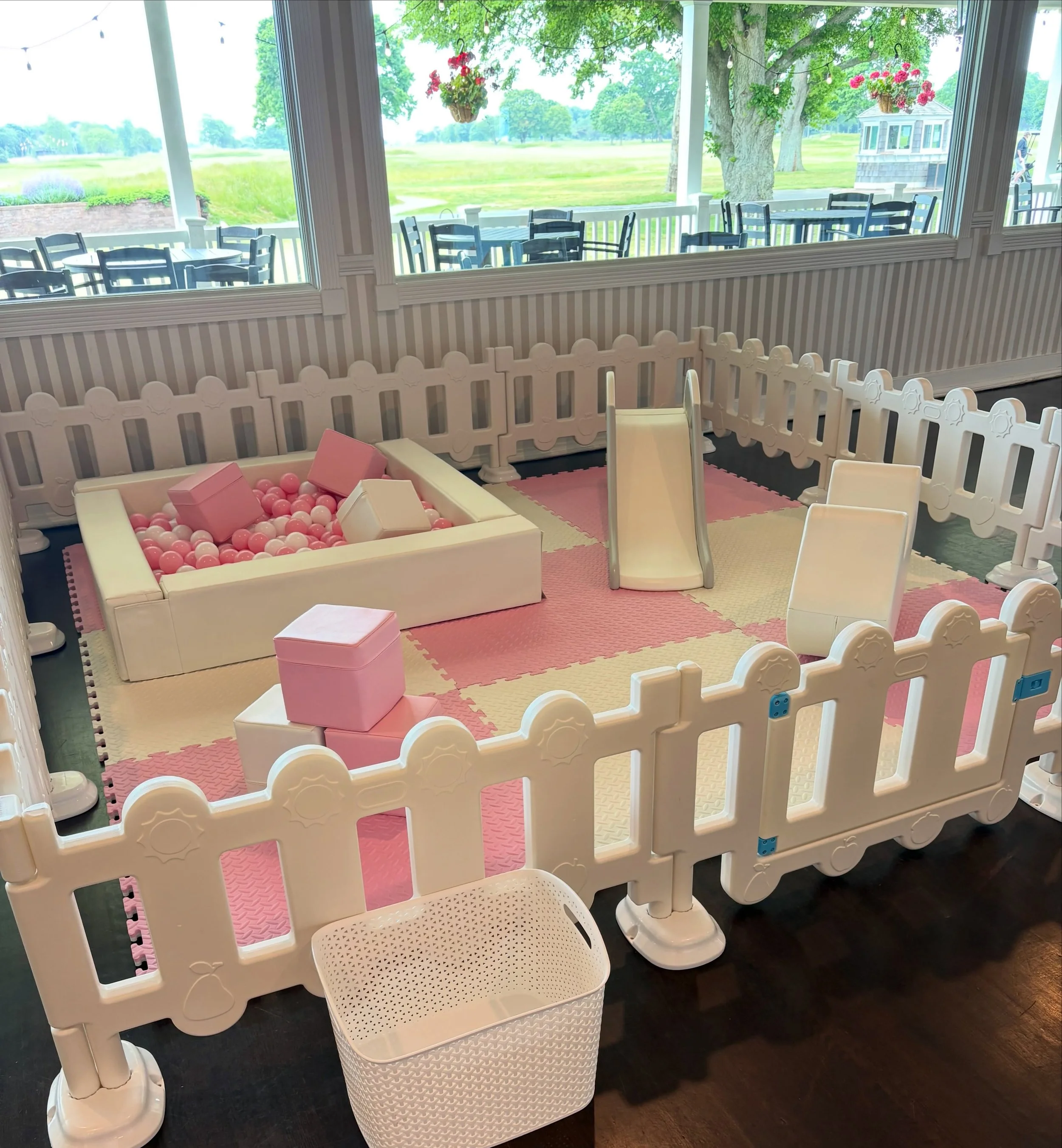 Pink, white, and a whole lot of fun 🤍🩷

This venue is a little extra special for us because Bellport Country Club is where we said &ldquo;I do&rdquo; years ago. ✨

Seeing families make new memories in a place that holds so many of our own will alwa