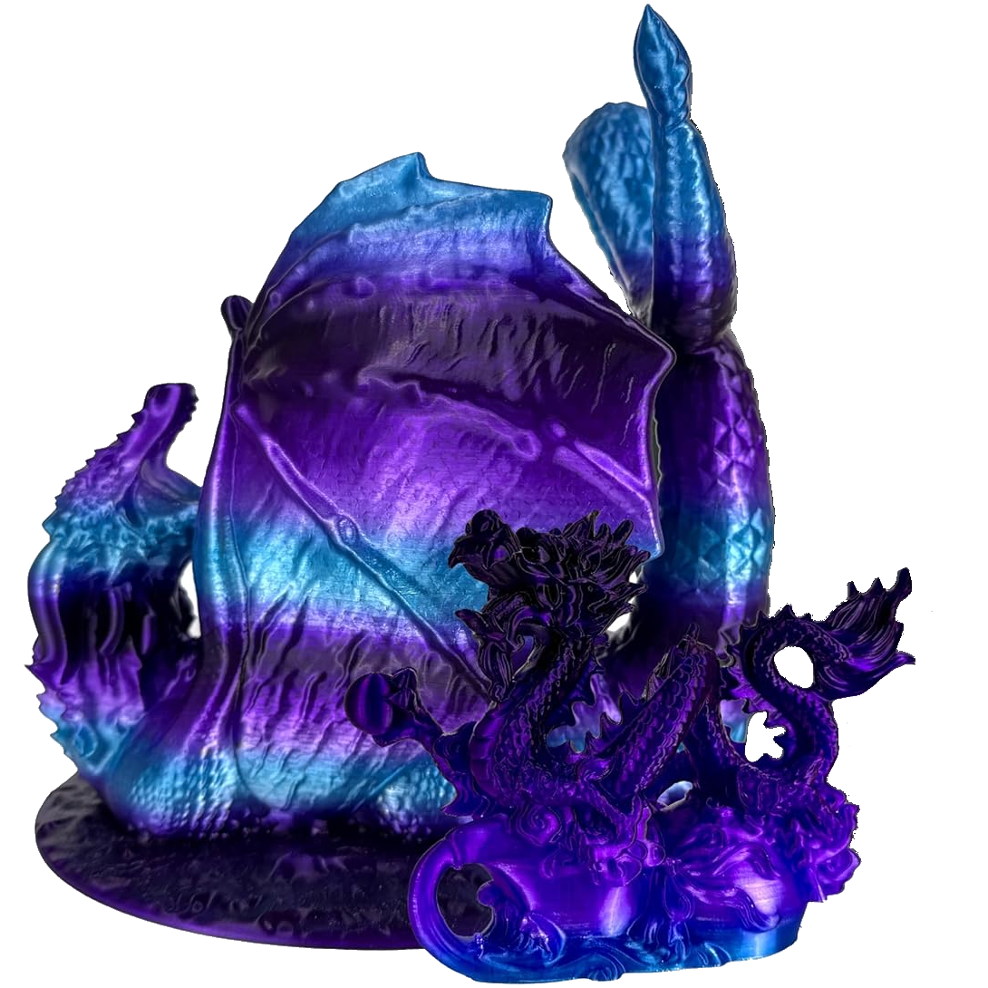 #93 Purple Translucent Gradient