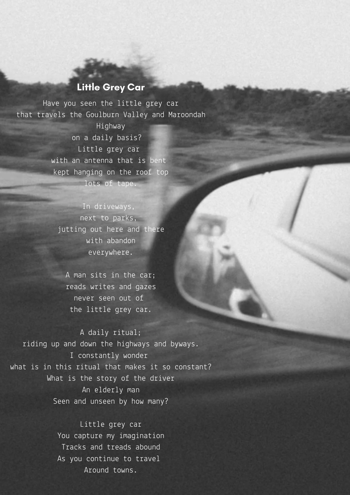 Little Grey Car - Sr Mary rsm