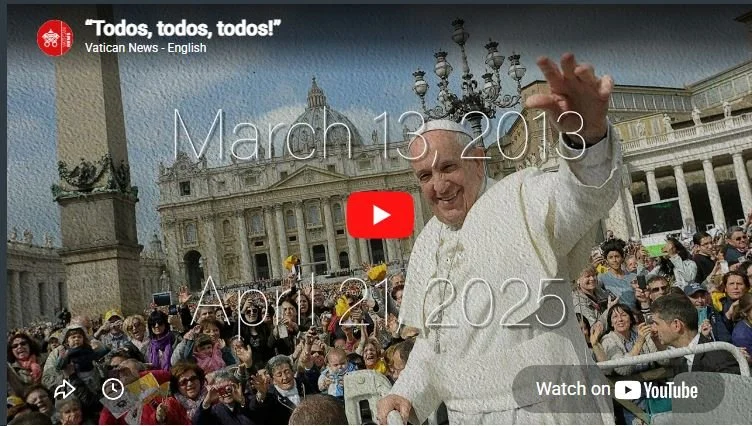 Video released to mark First Anniversary of the Death of Pope Francis