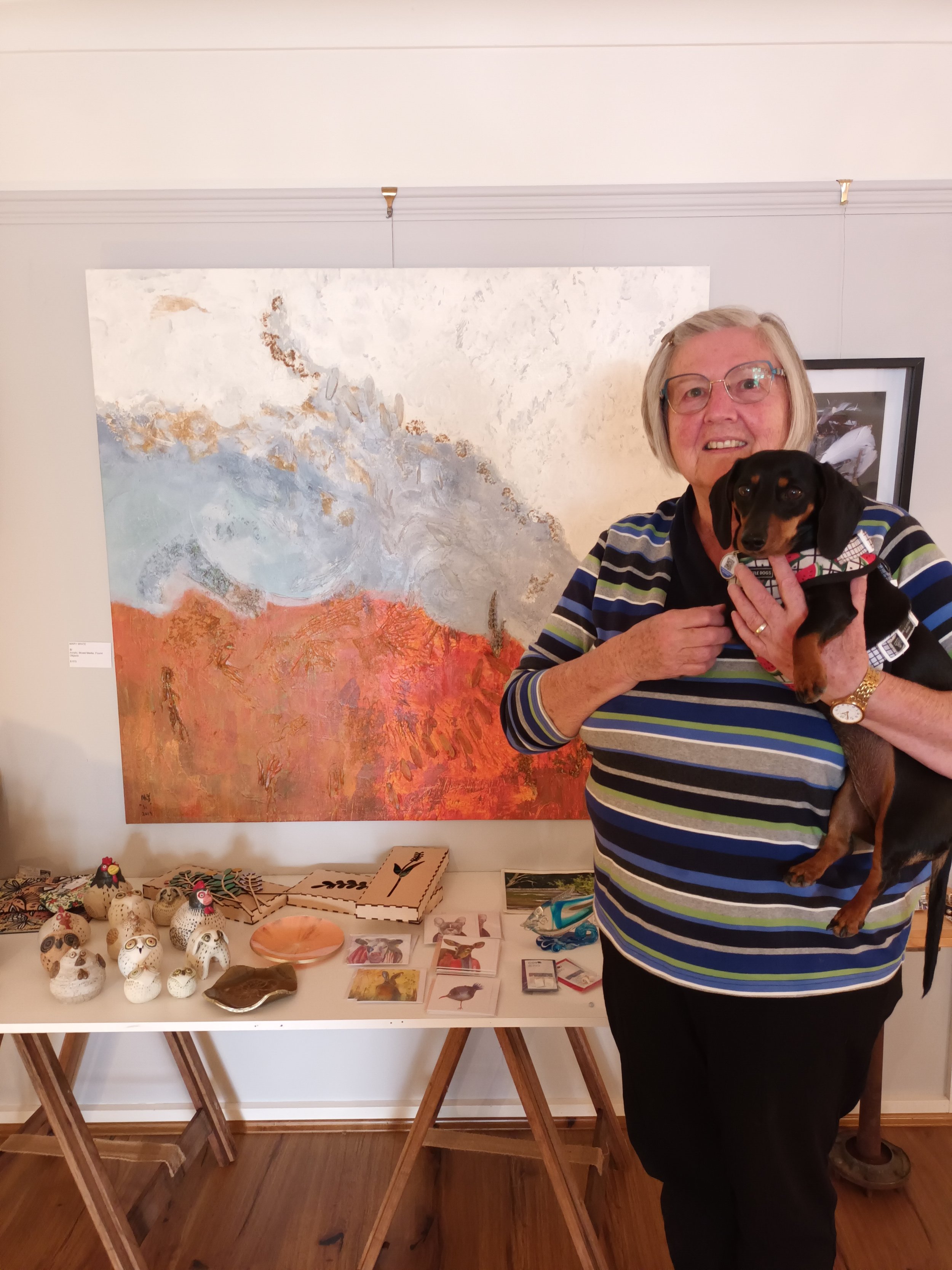 Sr Mary rsm, art and family therapist.