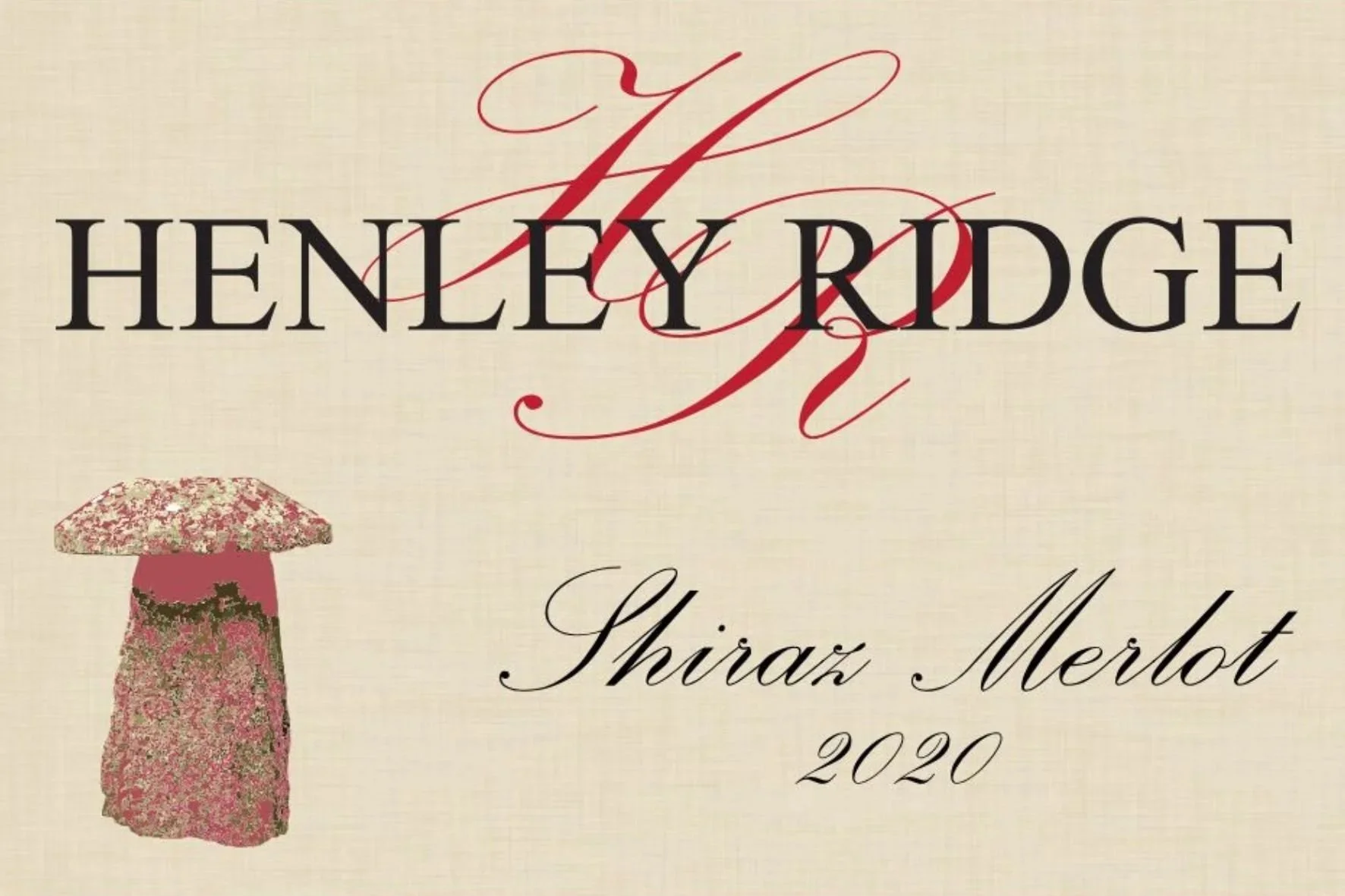 Henley Ridge wines label Shiraz Merlot 2020 shop Bellarine Peninsula Geelong.jpg
