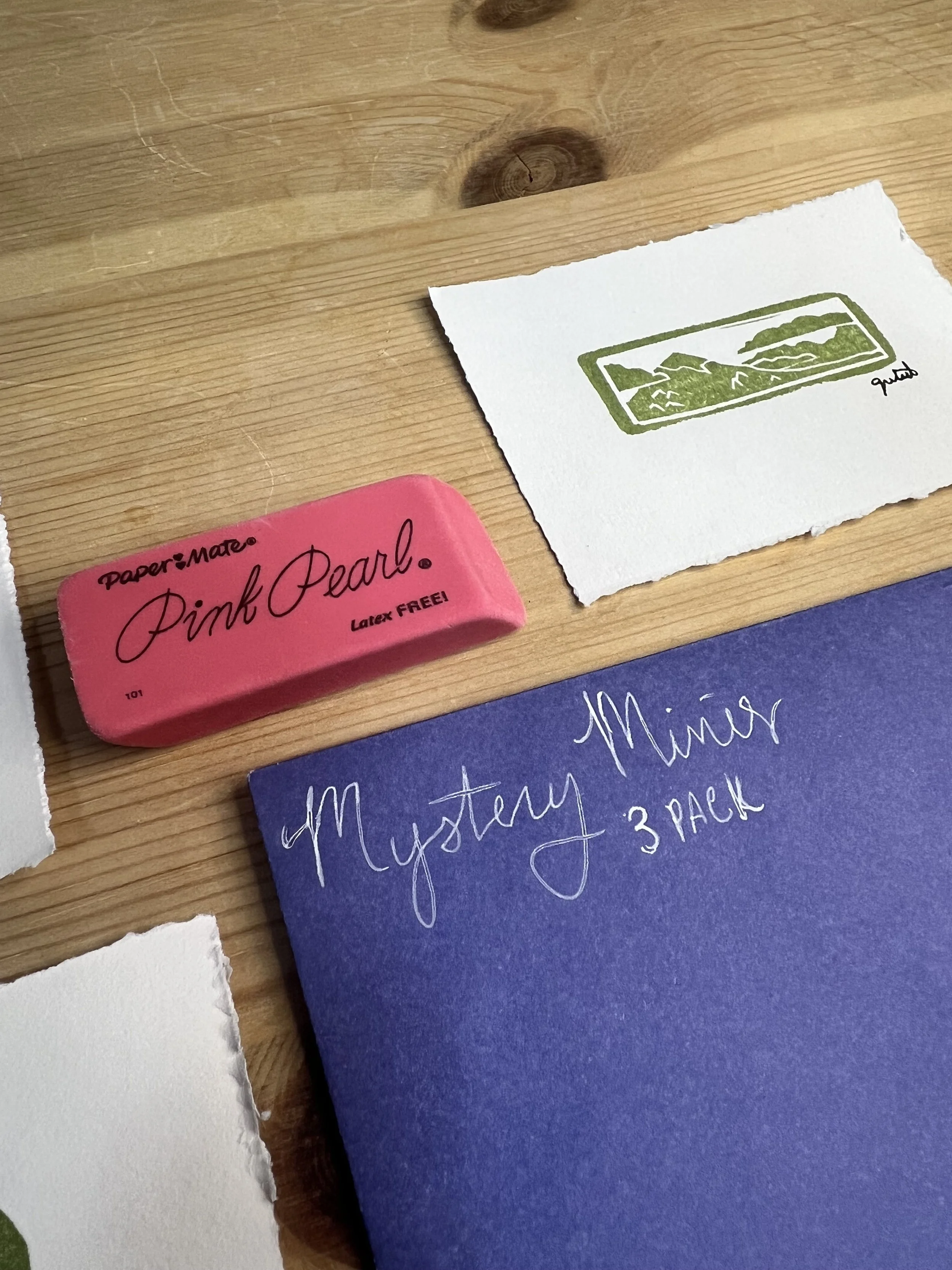 Mystery Mini Prints (Set of 3)