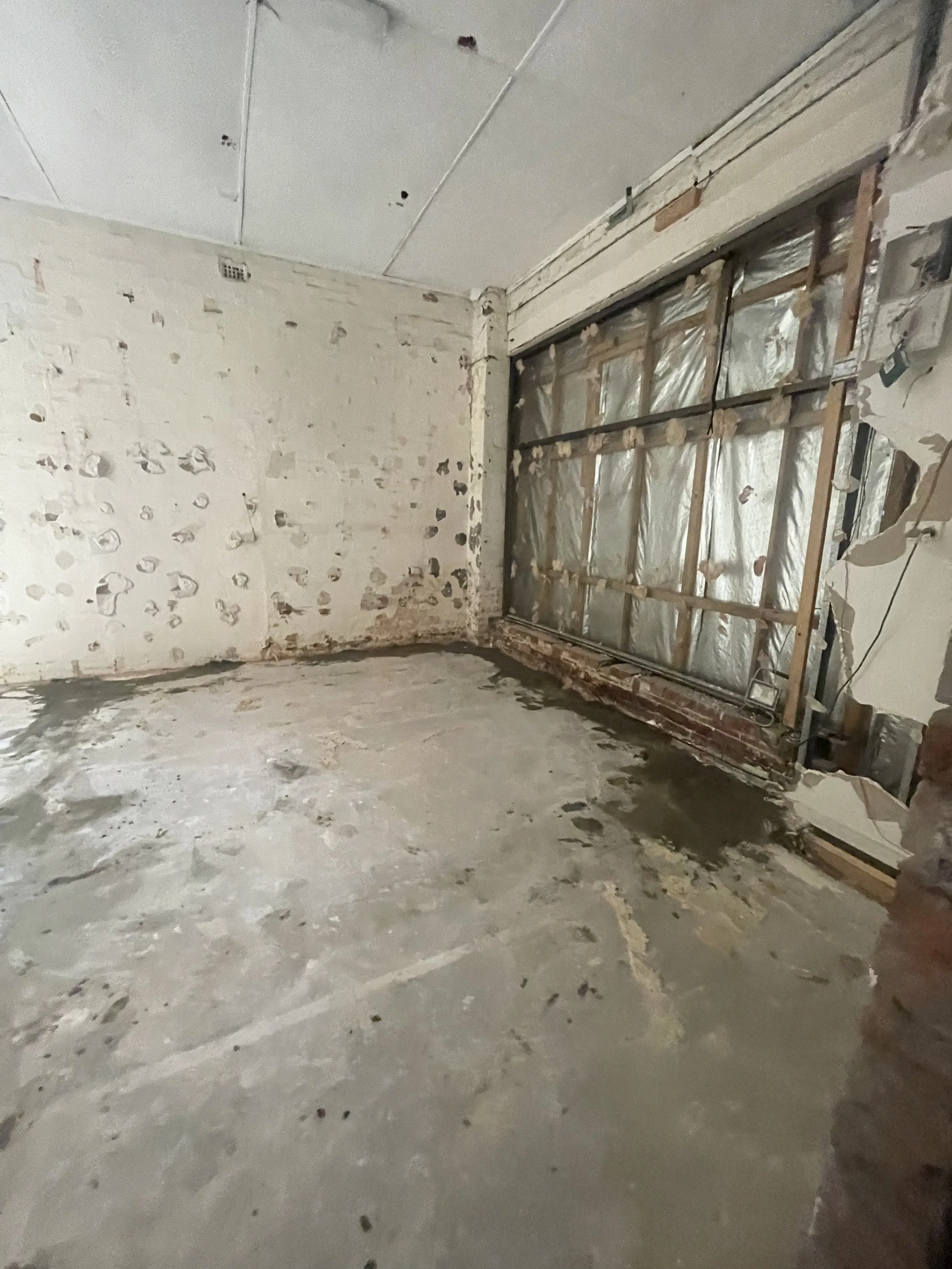 Commercial strip-out completed in Caulfield North Melbourne showing finished interior fit-out