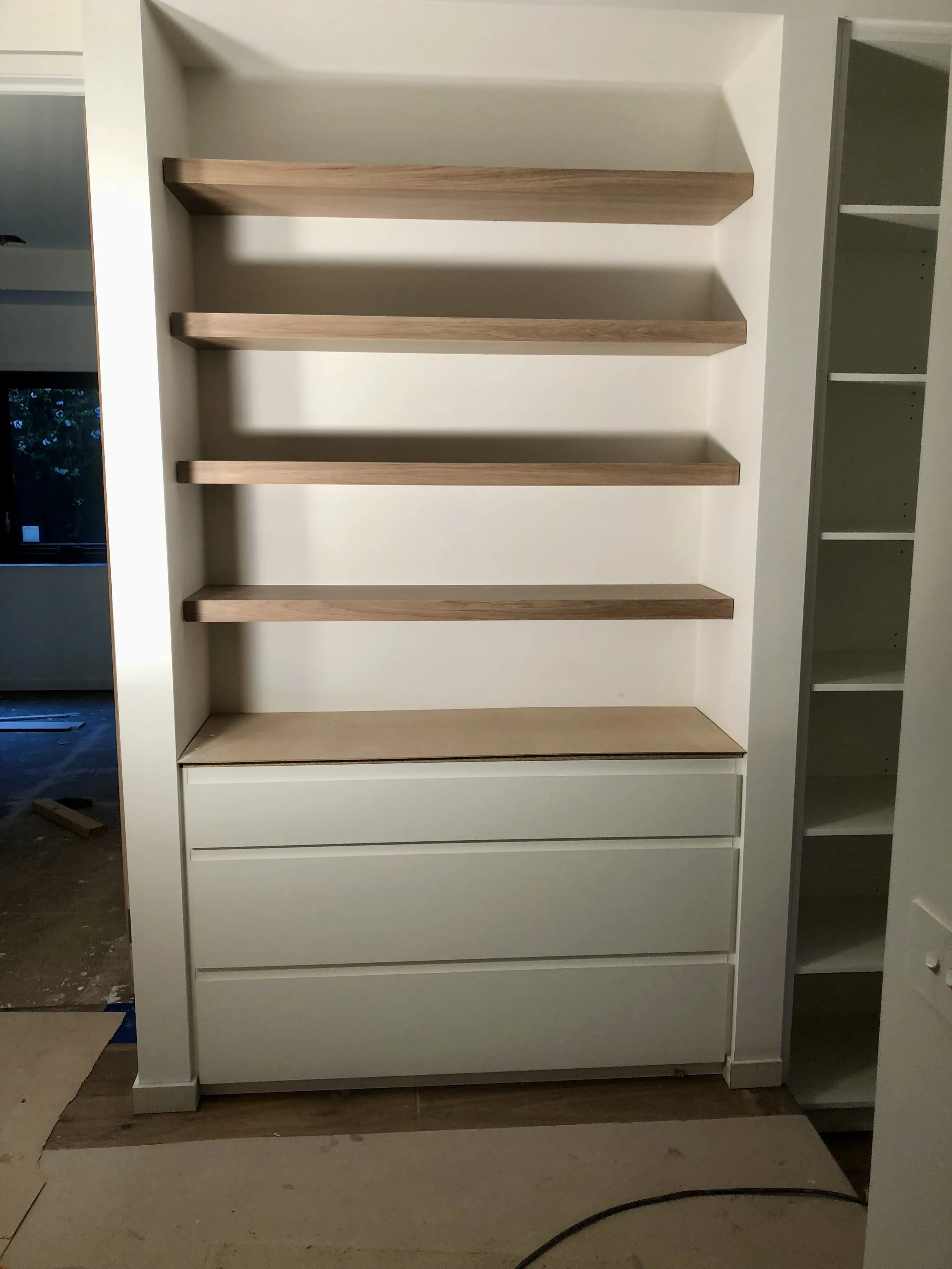 Shelving Cabinet Installation - Brighton East 