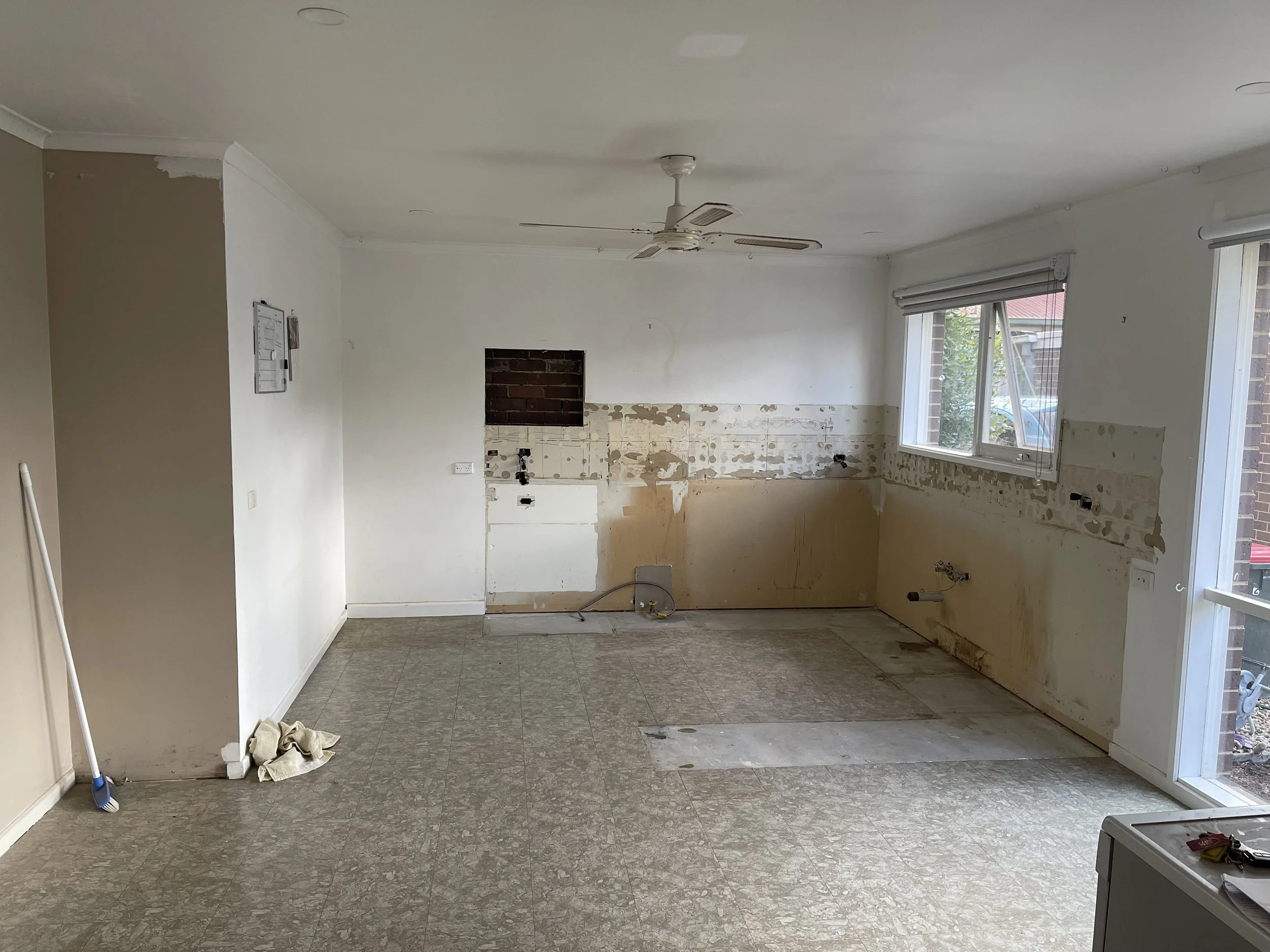 Kitchen removal completed by HJC Group in Narre Warren