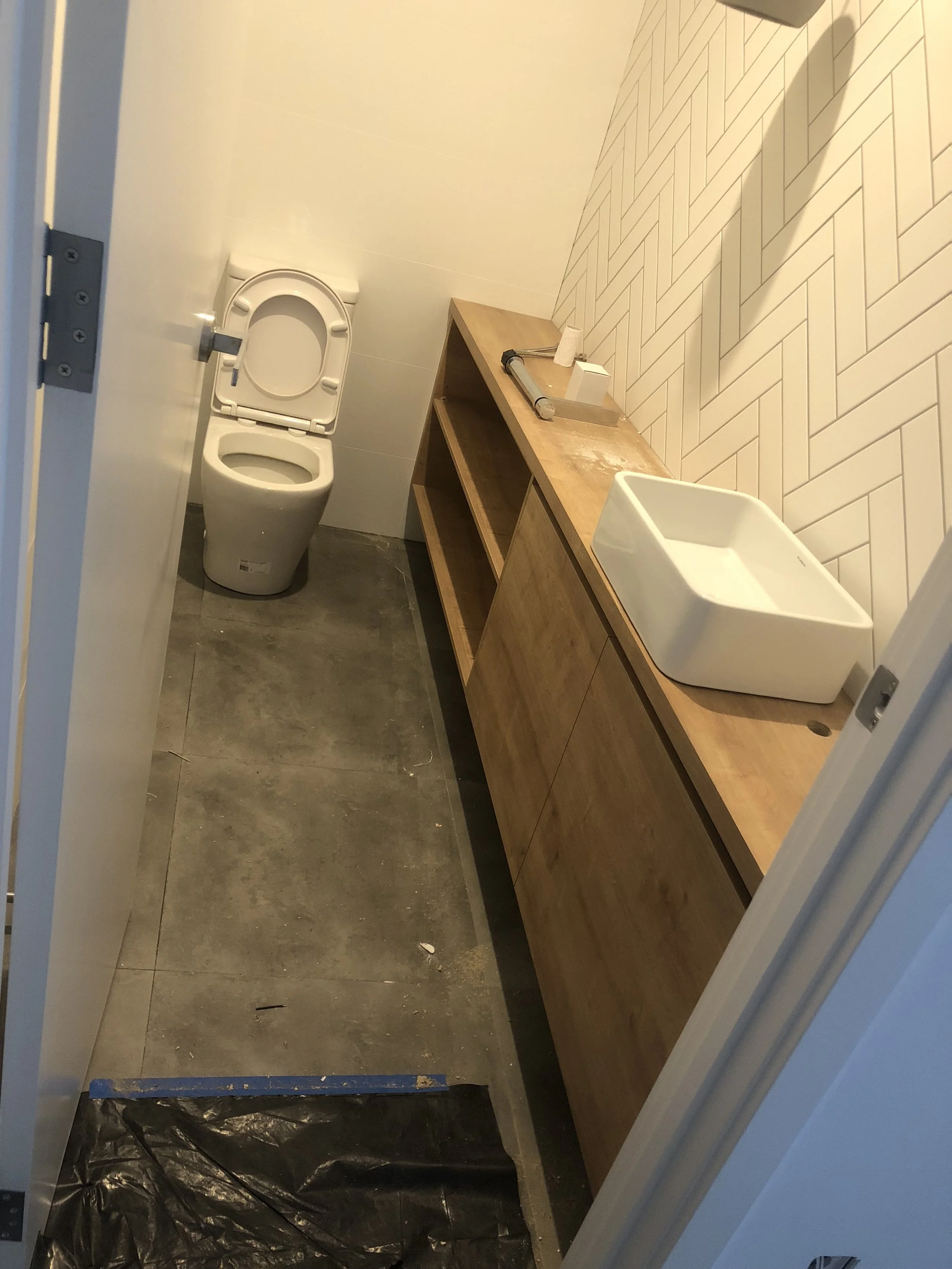 Bathroom Cabinet Installation - Highett