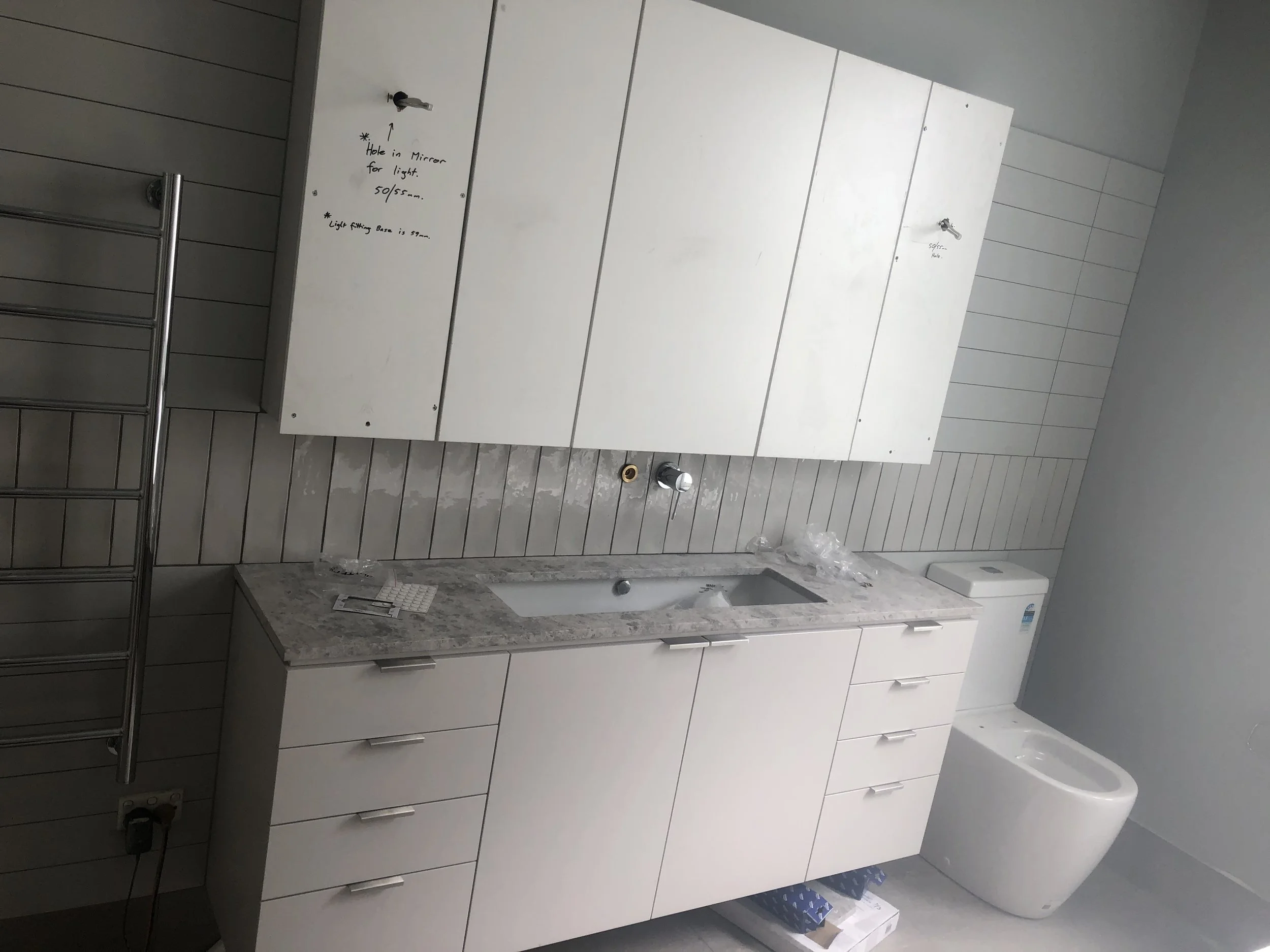 Bathroom Vanity Installation - Malvern East