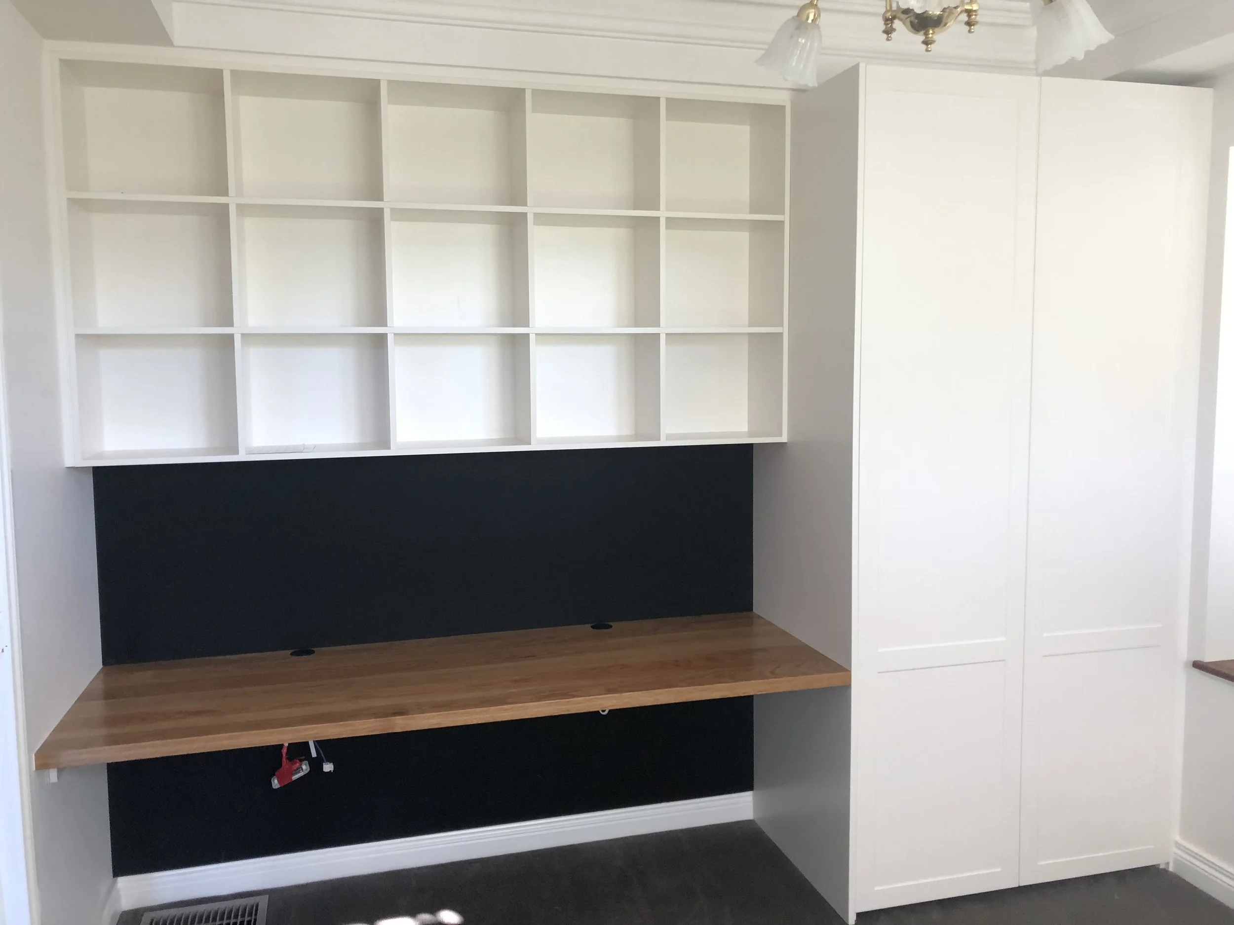 Custom desk installation in Clyde by HJC Group