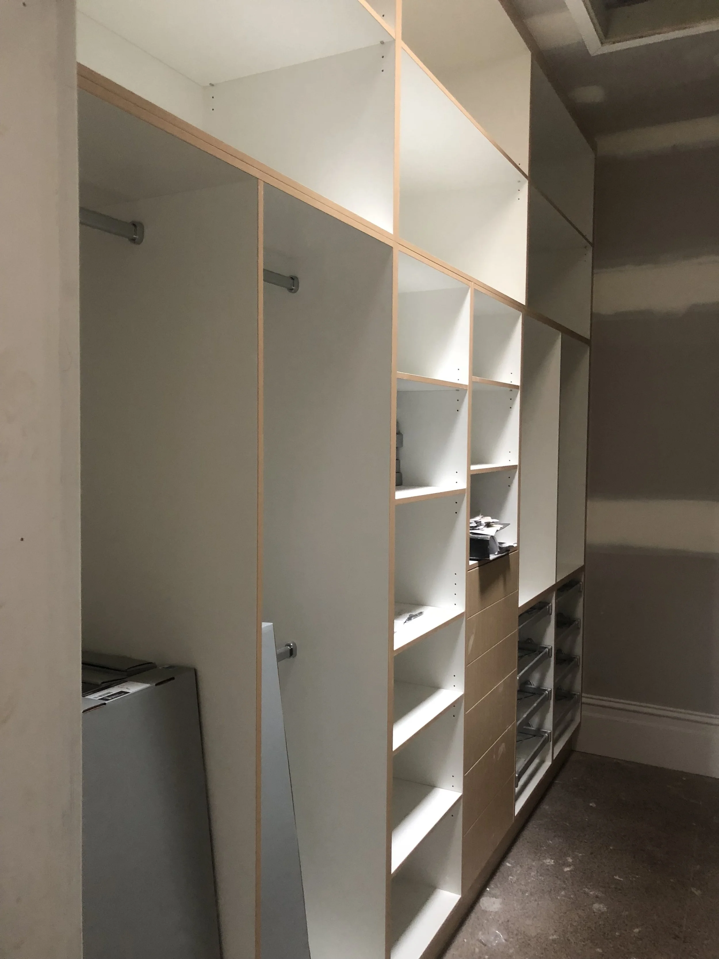 Built-in robe installation in Mornington by HJC Group