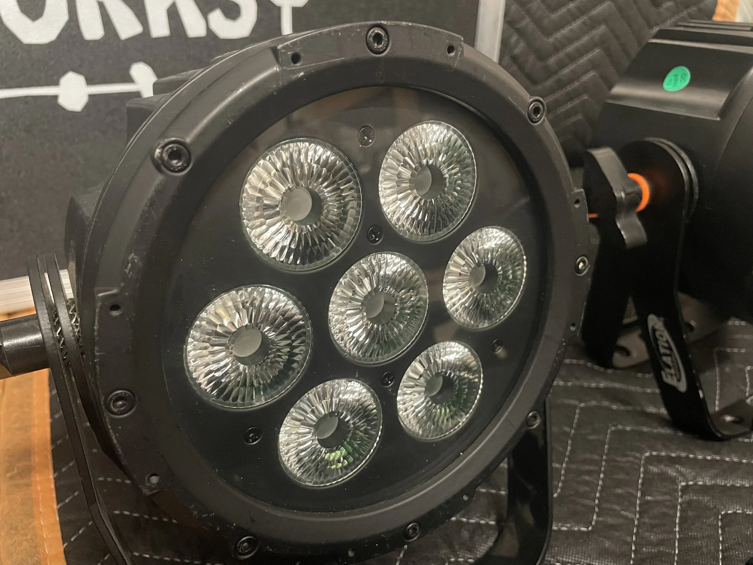 Elation full color lights (X6)