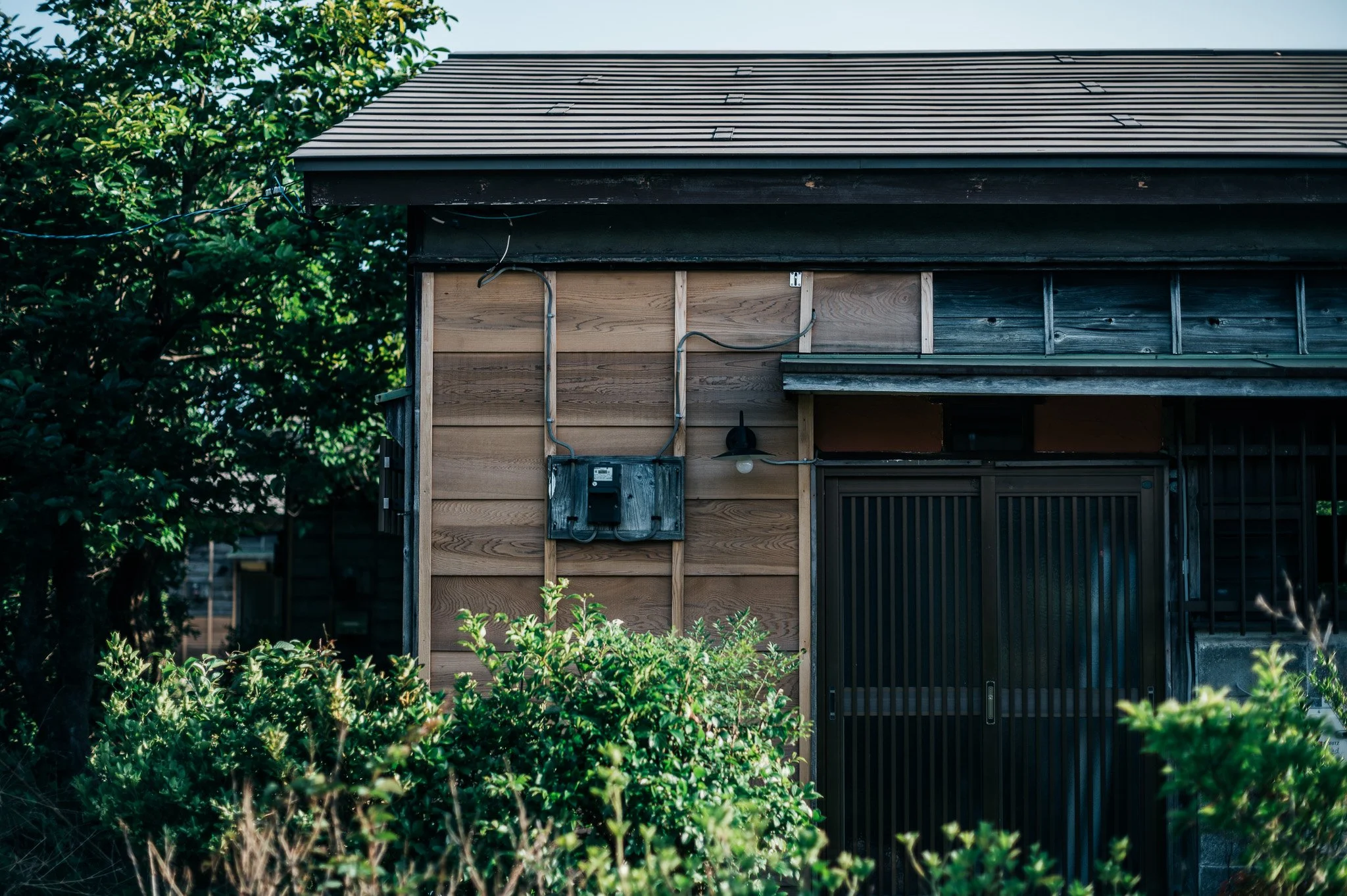 月見台住宅で小休思、が運営する民泊『月見台ハウス』の外観