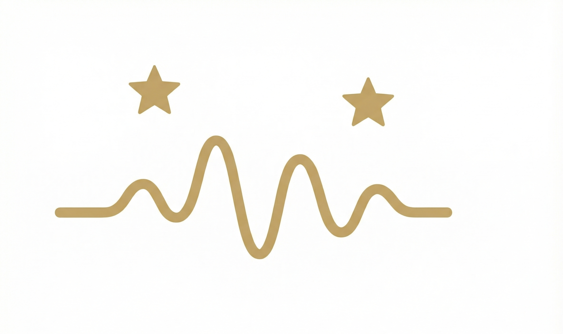Sleep study symbols with stars