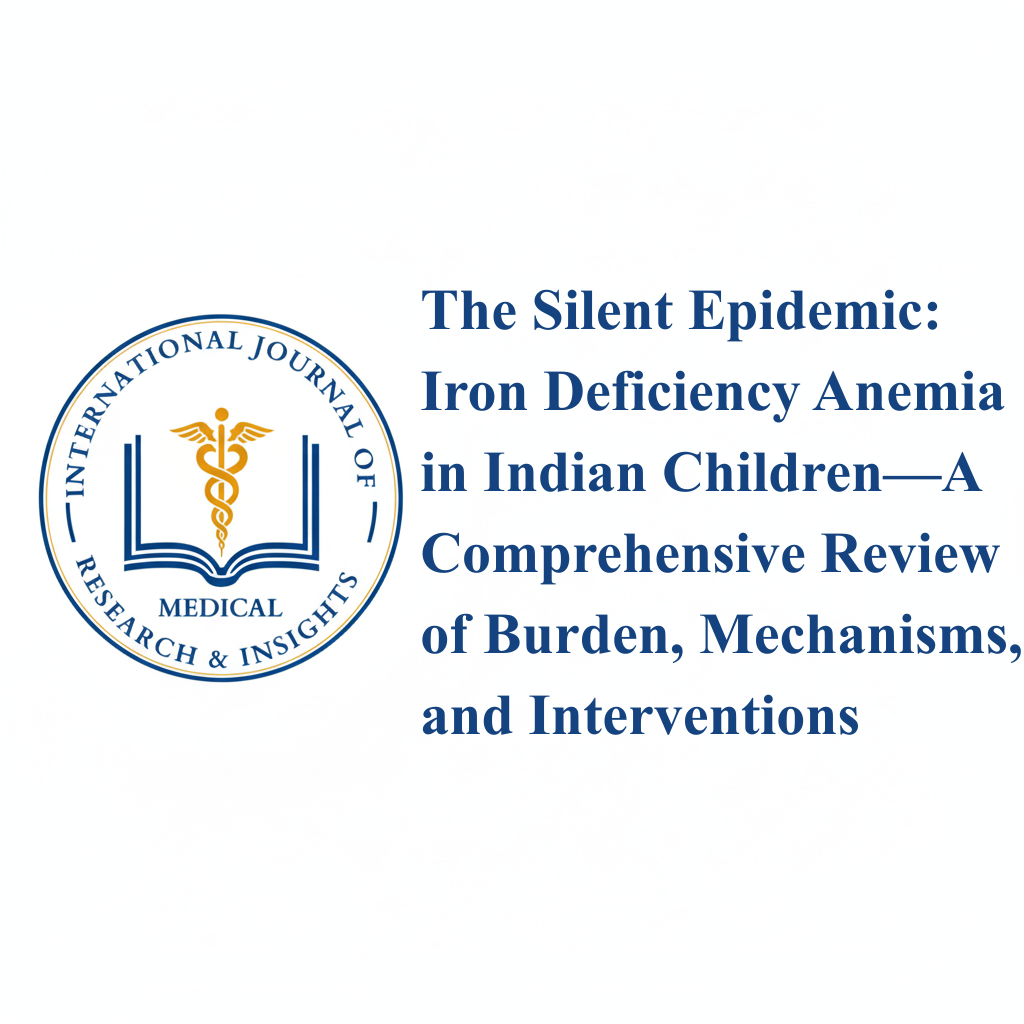 The Silent Epidemic: Iron Deficiency Anemia in Indian Children—A Comprehensive Review