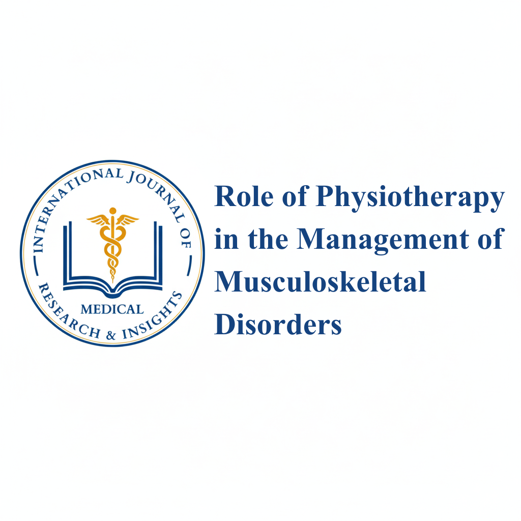 Role of Physiotherapy in the Management of Musculoskeletal Disorders