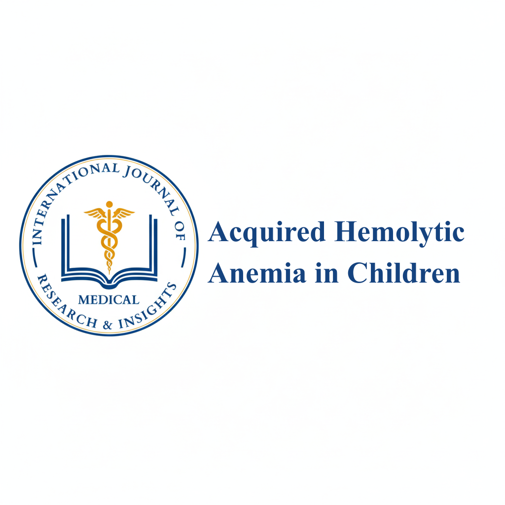 Acquired Hemolytic Anemia in Children
