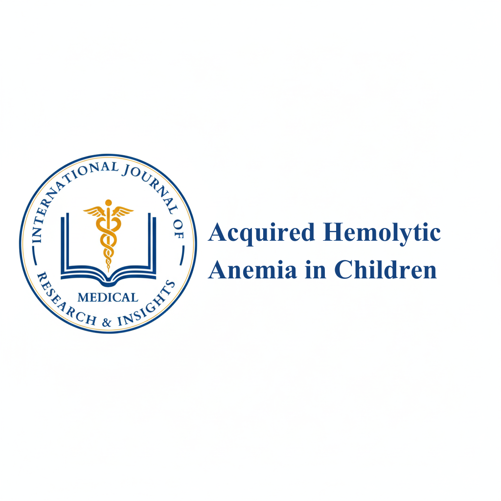 Acquired Hemolytic Anemia in Children