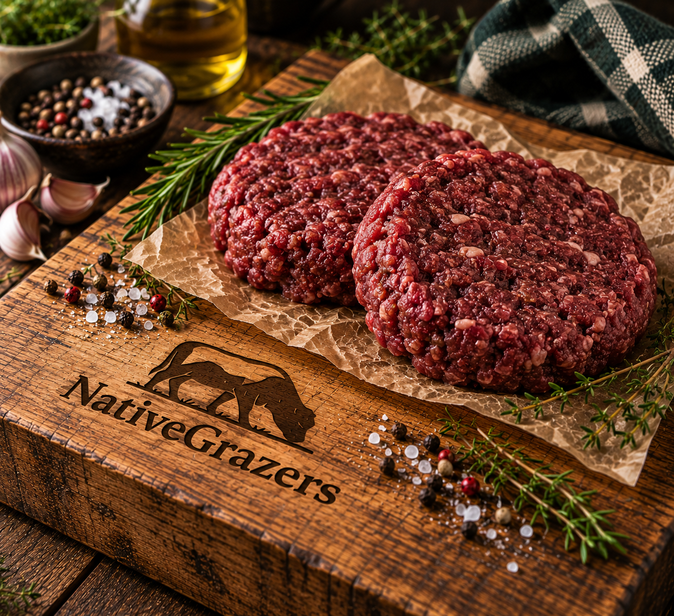 Gluten Free - Beef Burgers