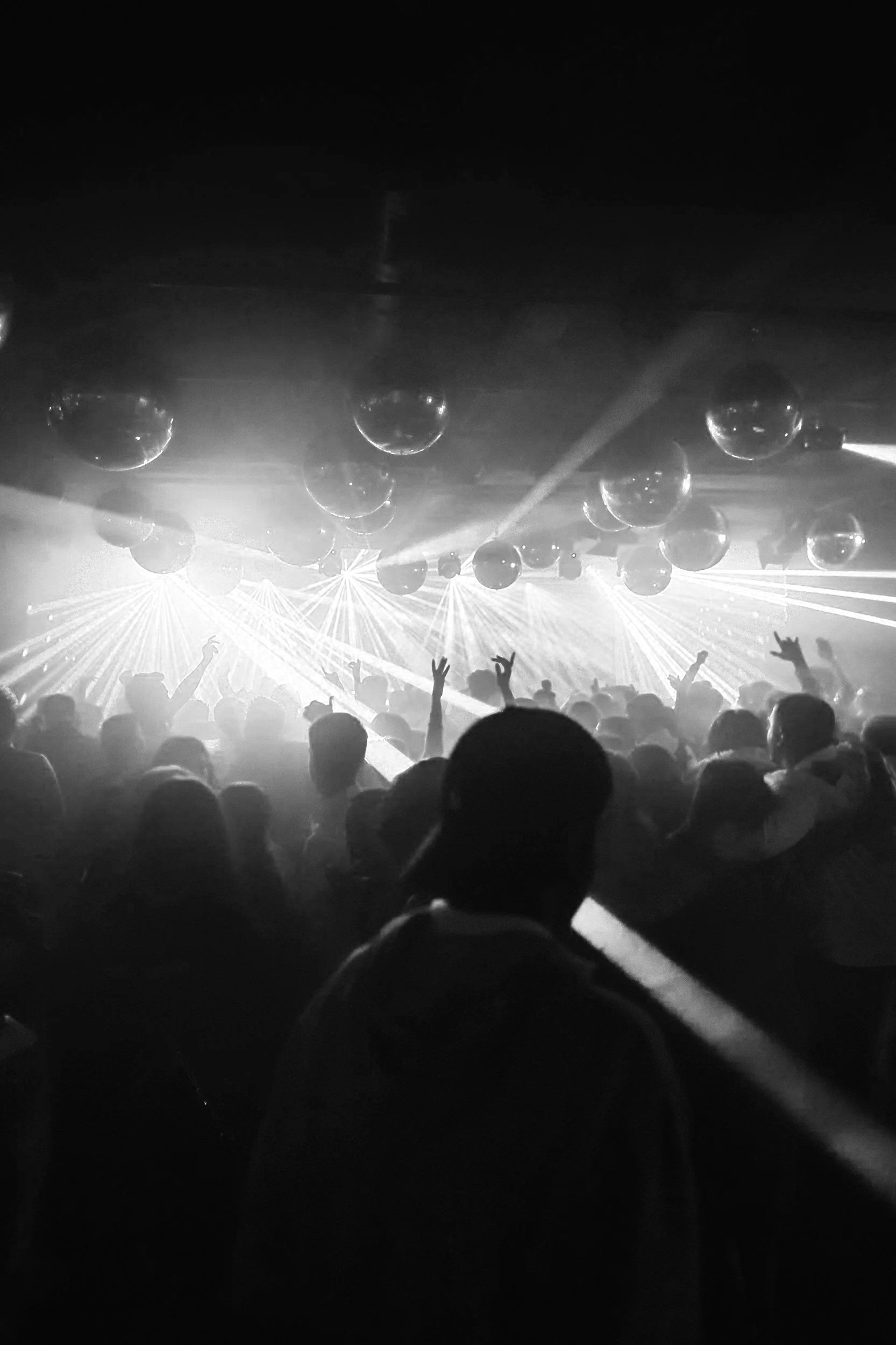 Djing at a club in Wanaka