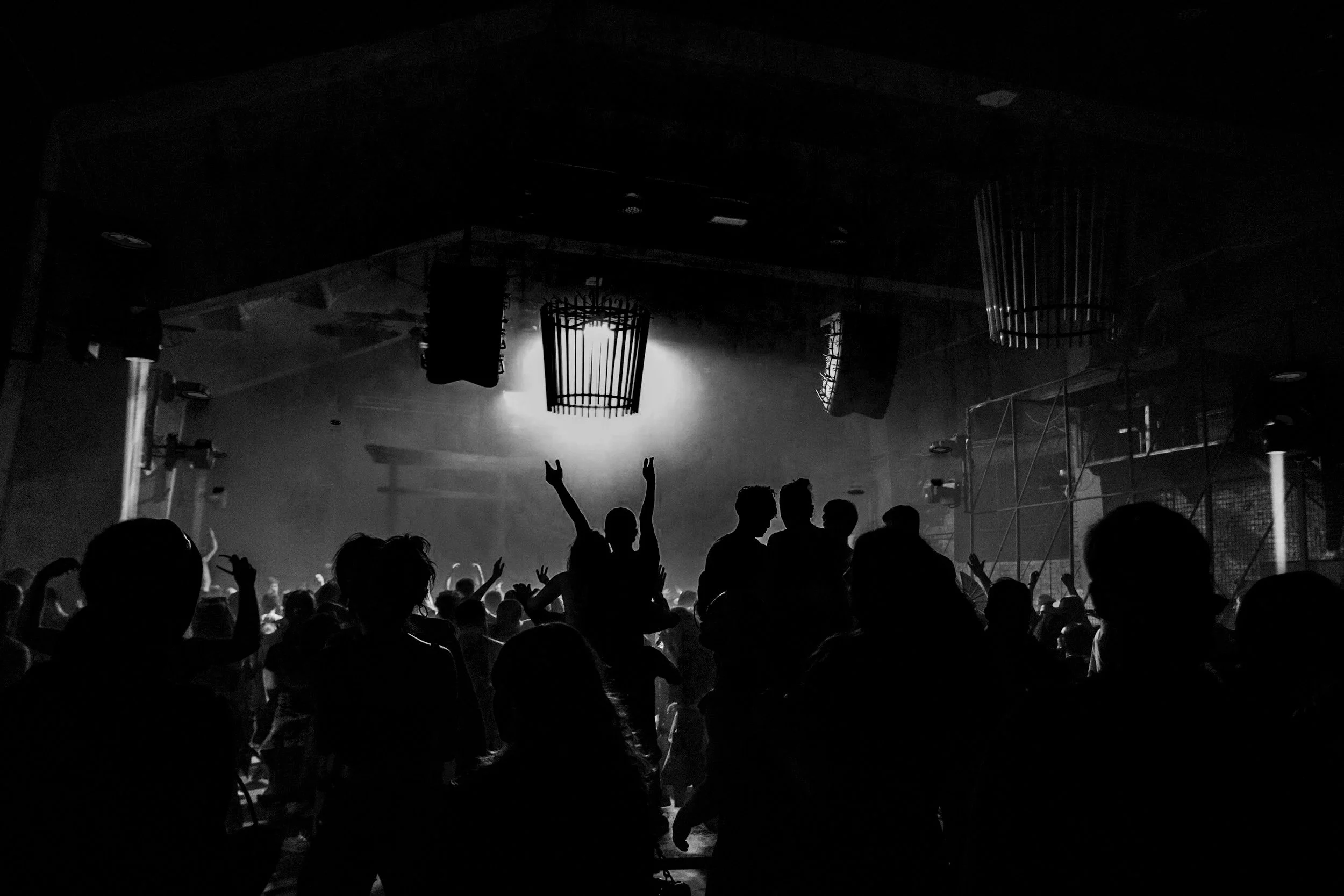 Djing at a club in Wanaka